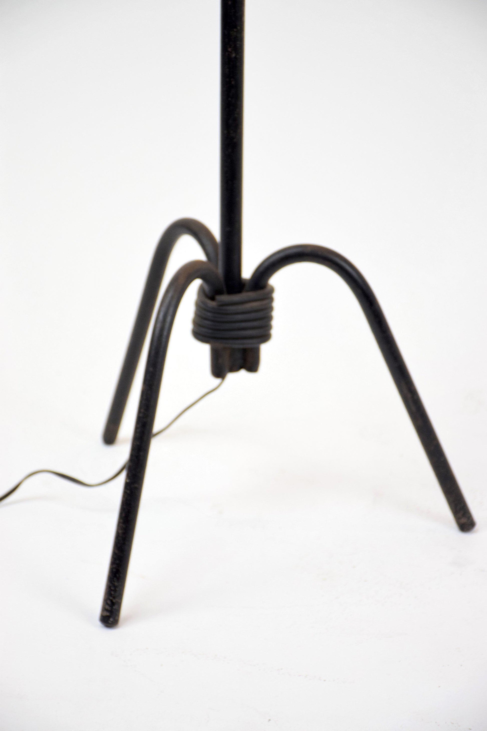 Adjustable Iron Floor Lamp Attributed to Jean Royère, 1940s - Spirit Gallery