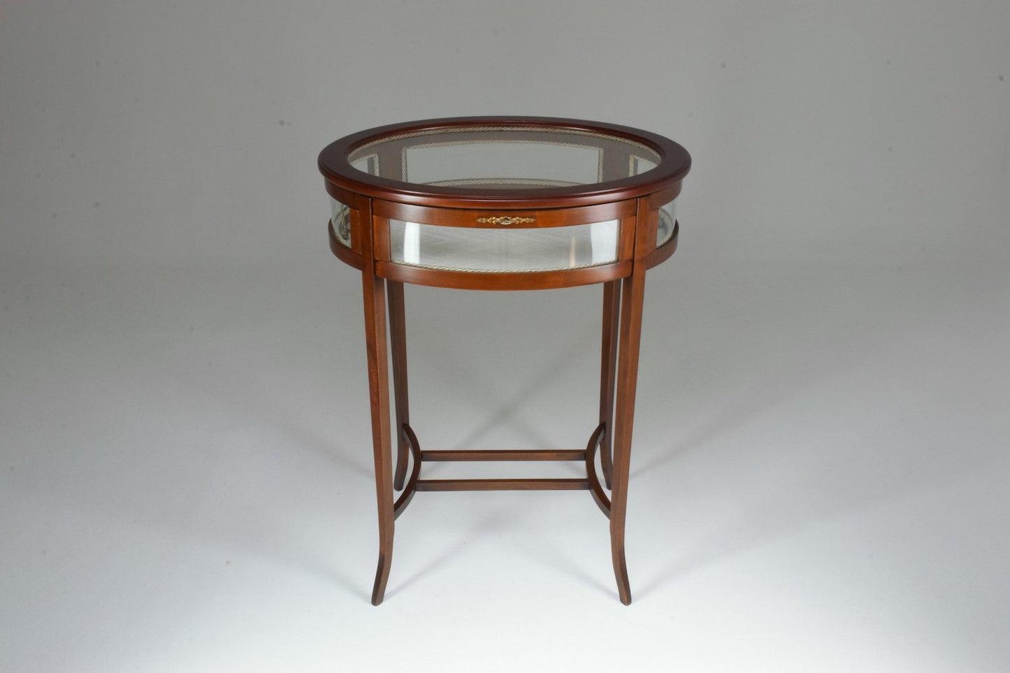 Antique Edwardian Vitrine Table - Spirit Gallery