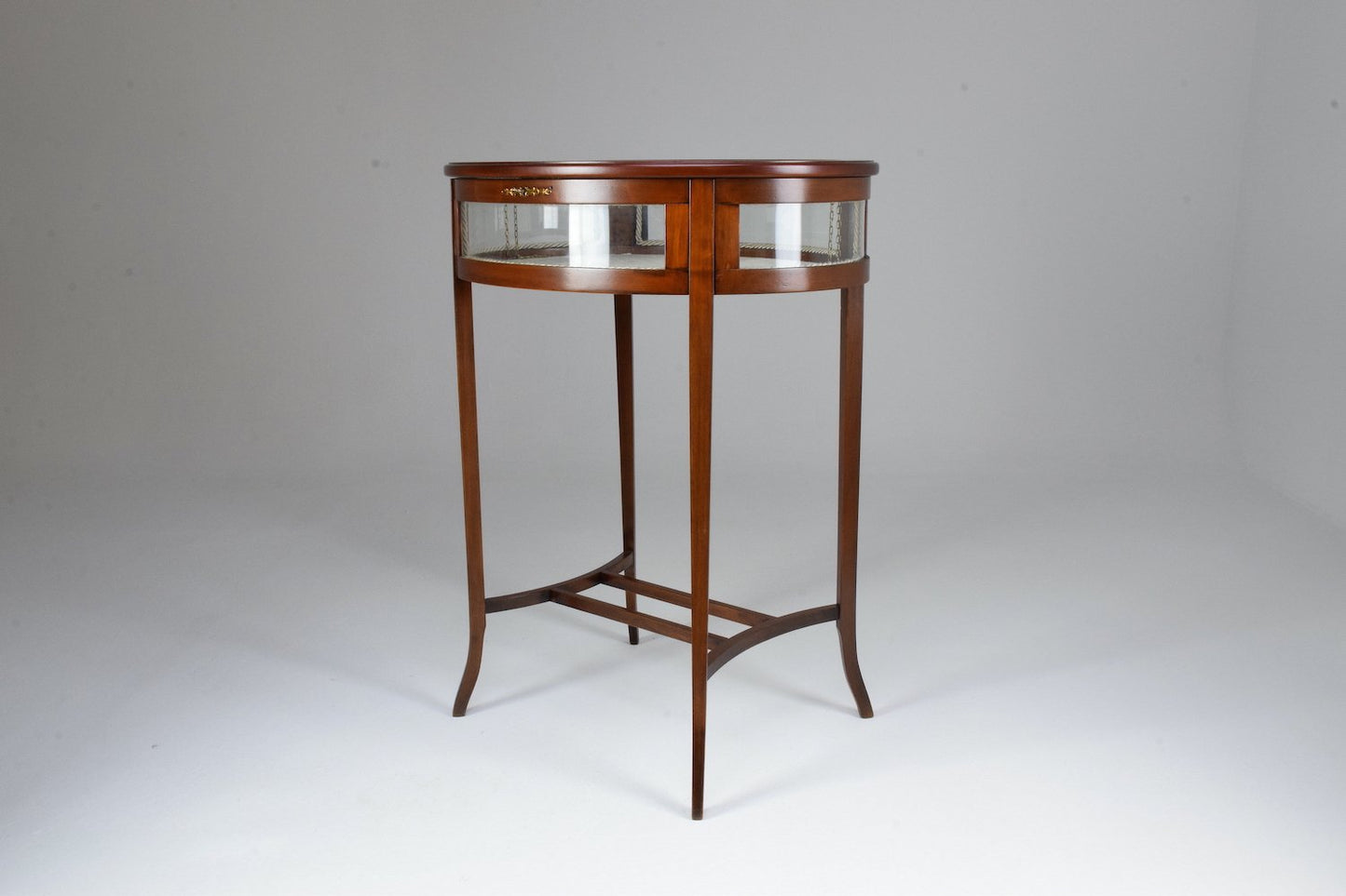 Antique Edwardian Vitrine Table - Spirit Gallery