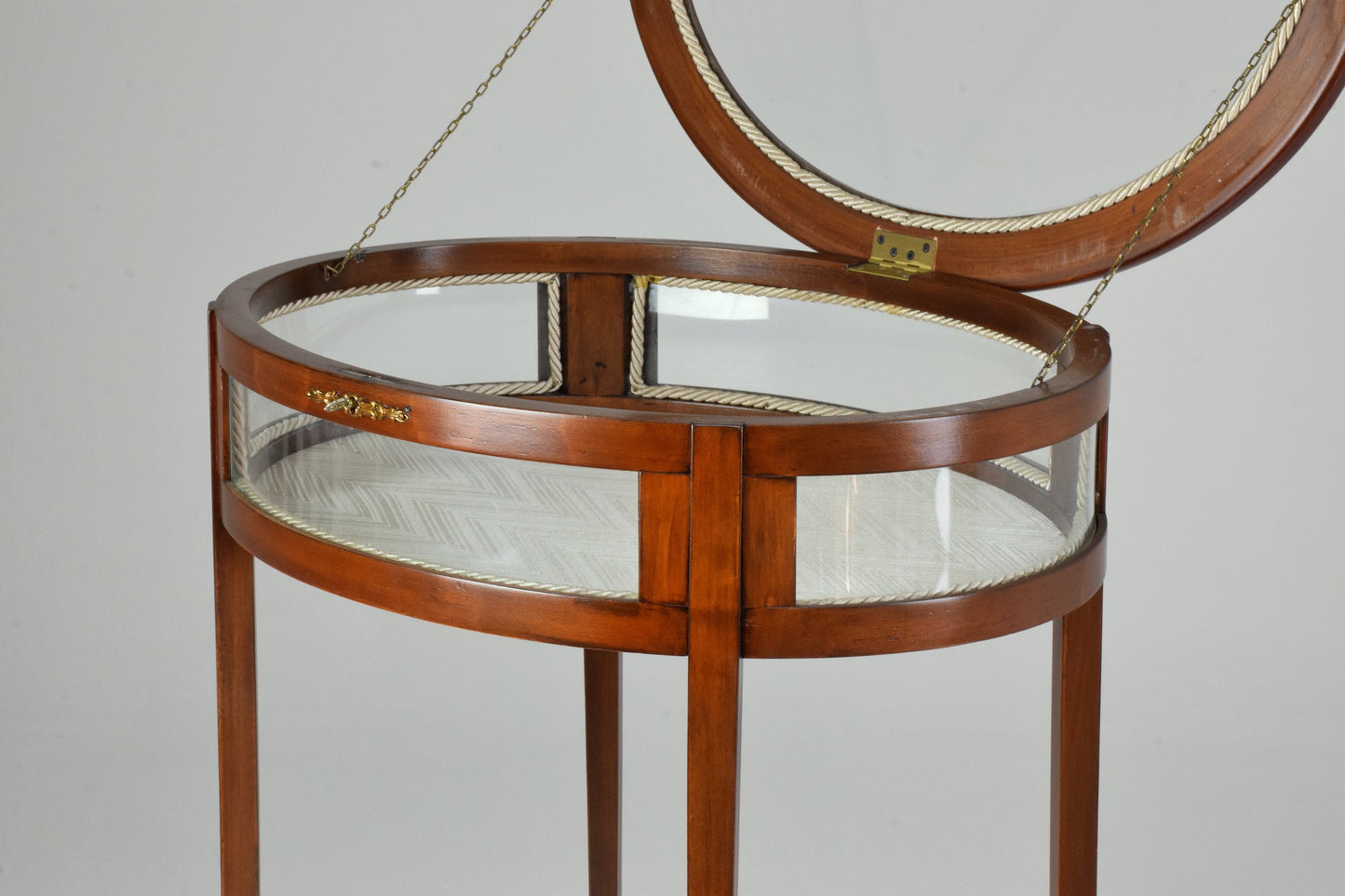 Antique Edwardian Vitrine Table - Spirit Gallery