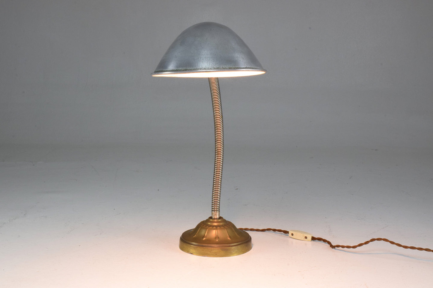 Antique Industrial Gooseneck Lamp - Spirit Gallery