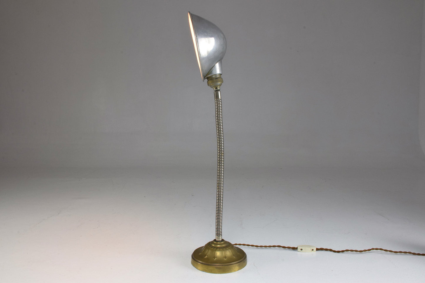 Antique Industrial Gooseneck Lamp - Spirit Gallery