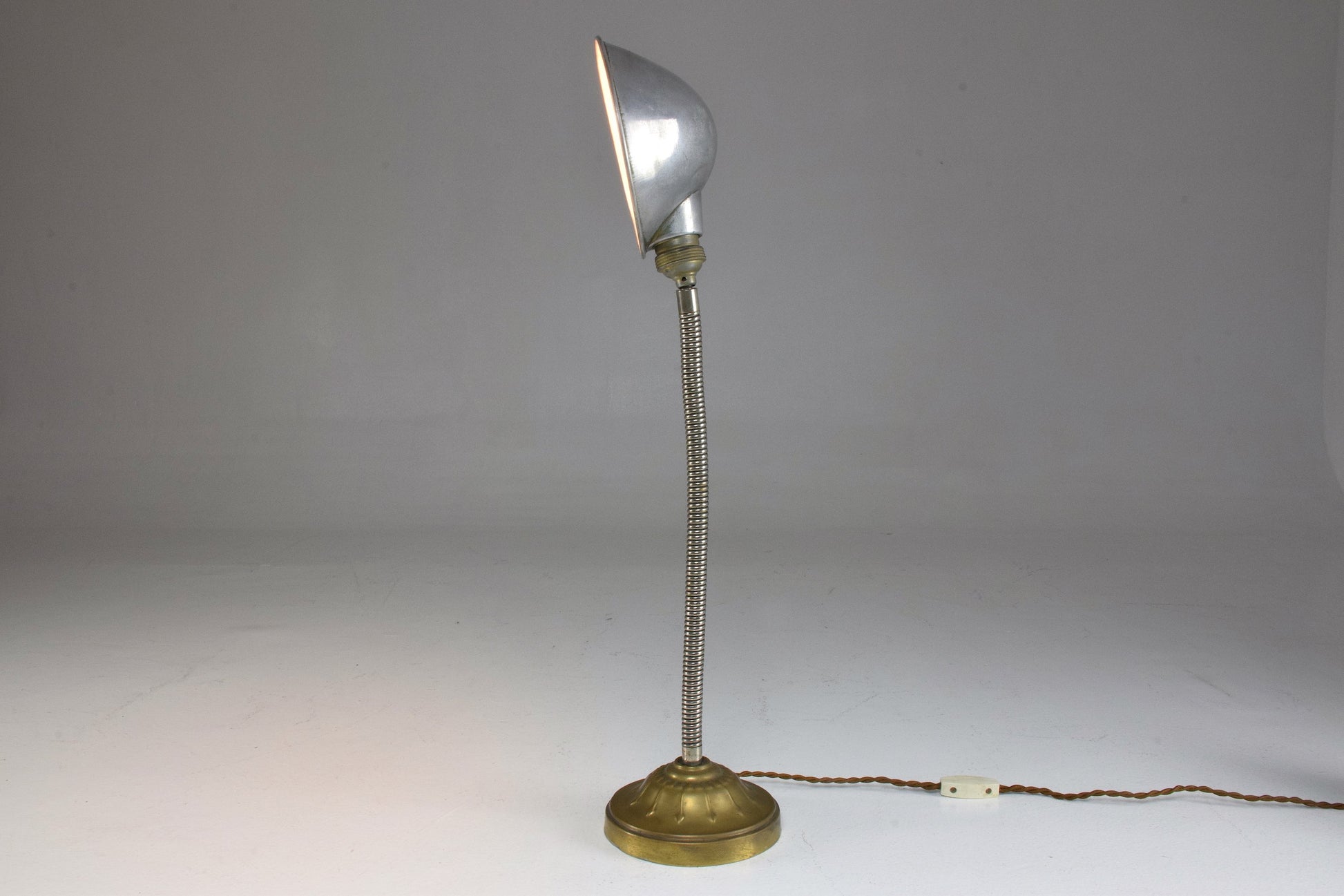 Antique Industrial Gooseneck Lamp - Spirit Gallery