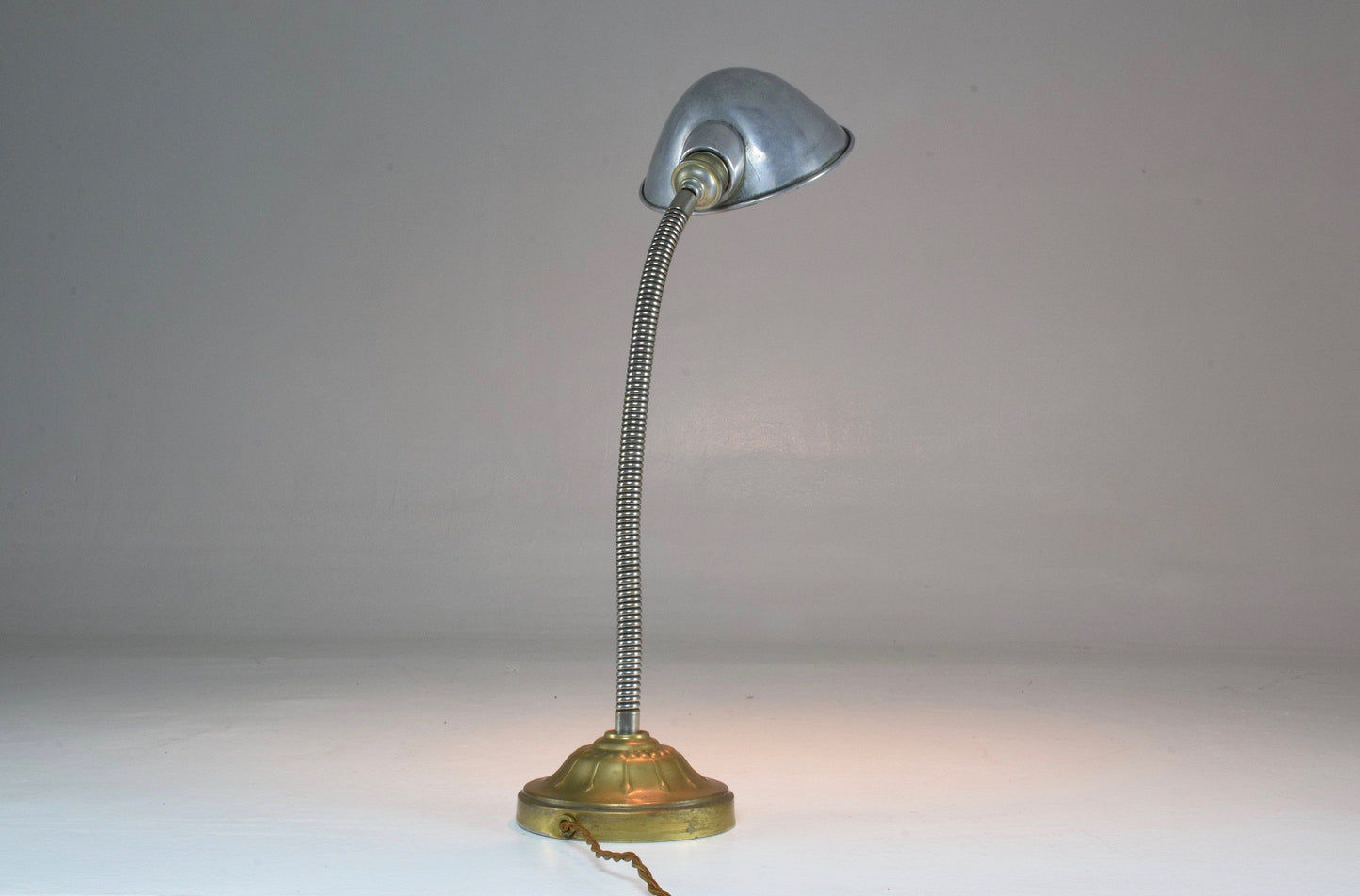 Antique Industrial Gooseneck Lamp - Spirit Gallery