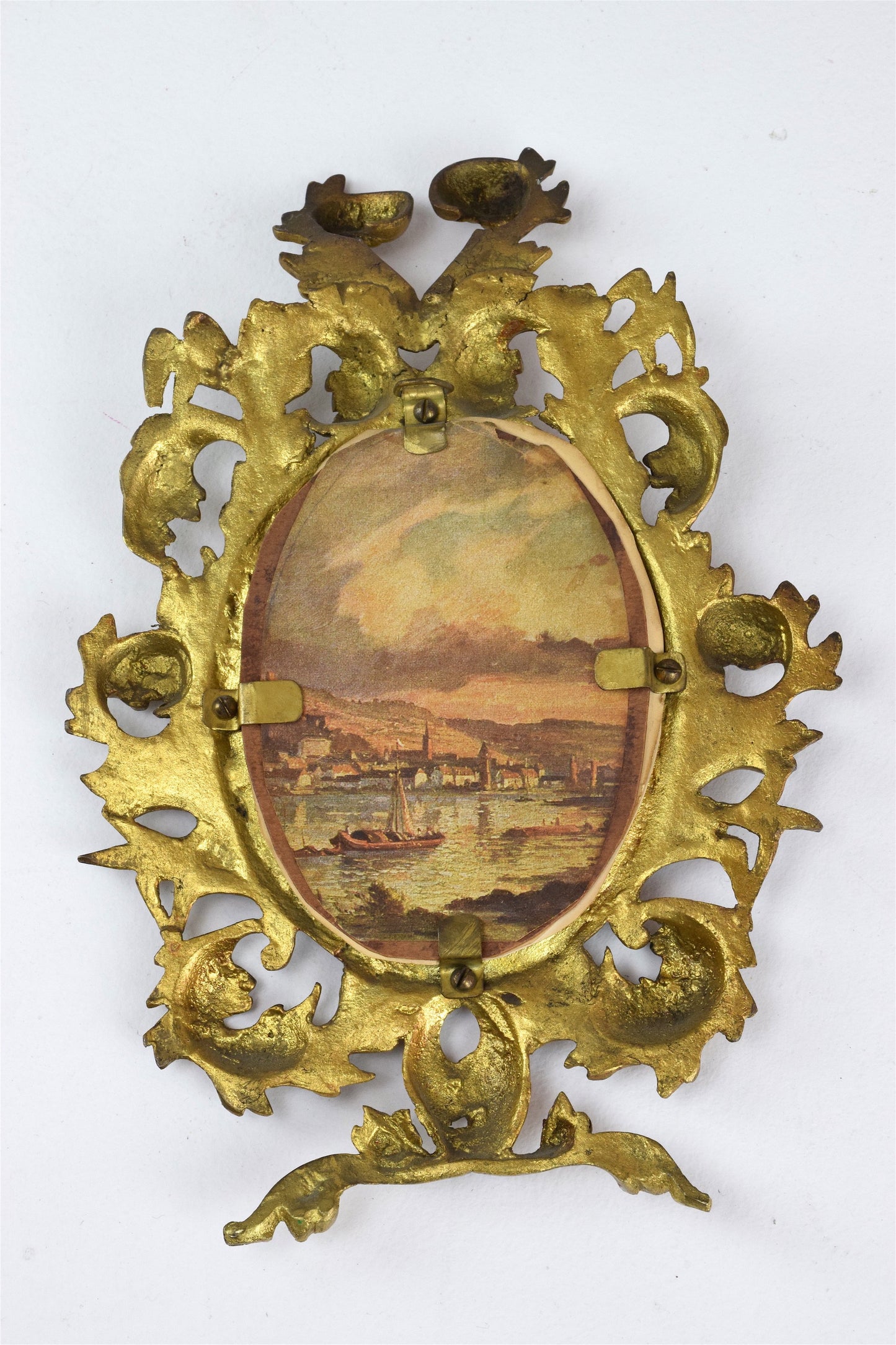 Antique Japanese Watercolours in Italian Giltwood Frames - Spirit Gallery