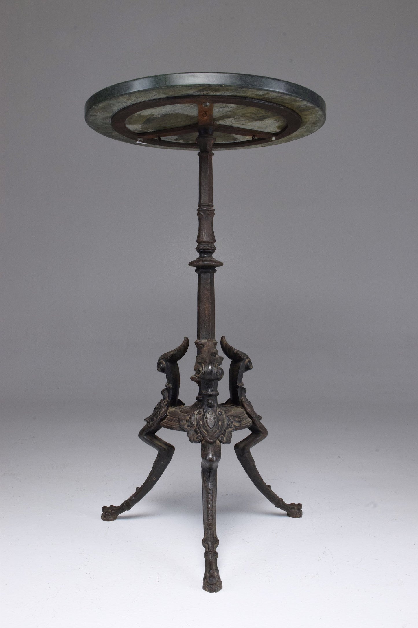 Antique Napoleon III Gueridon Table with Marble Top - Spirit Gallery