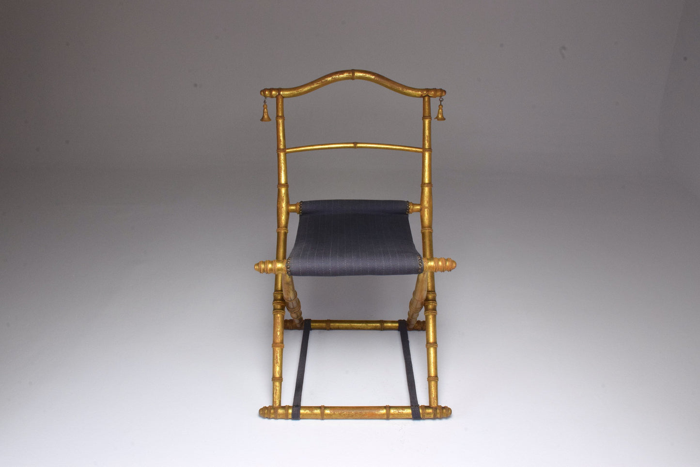 Antique Wooden Folding Chair, Napoleon III - Spirit Gallery