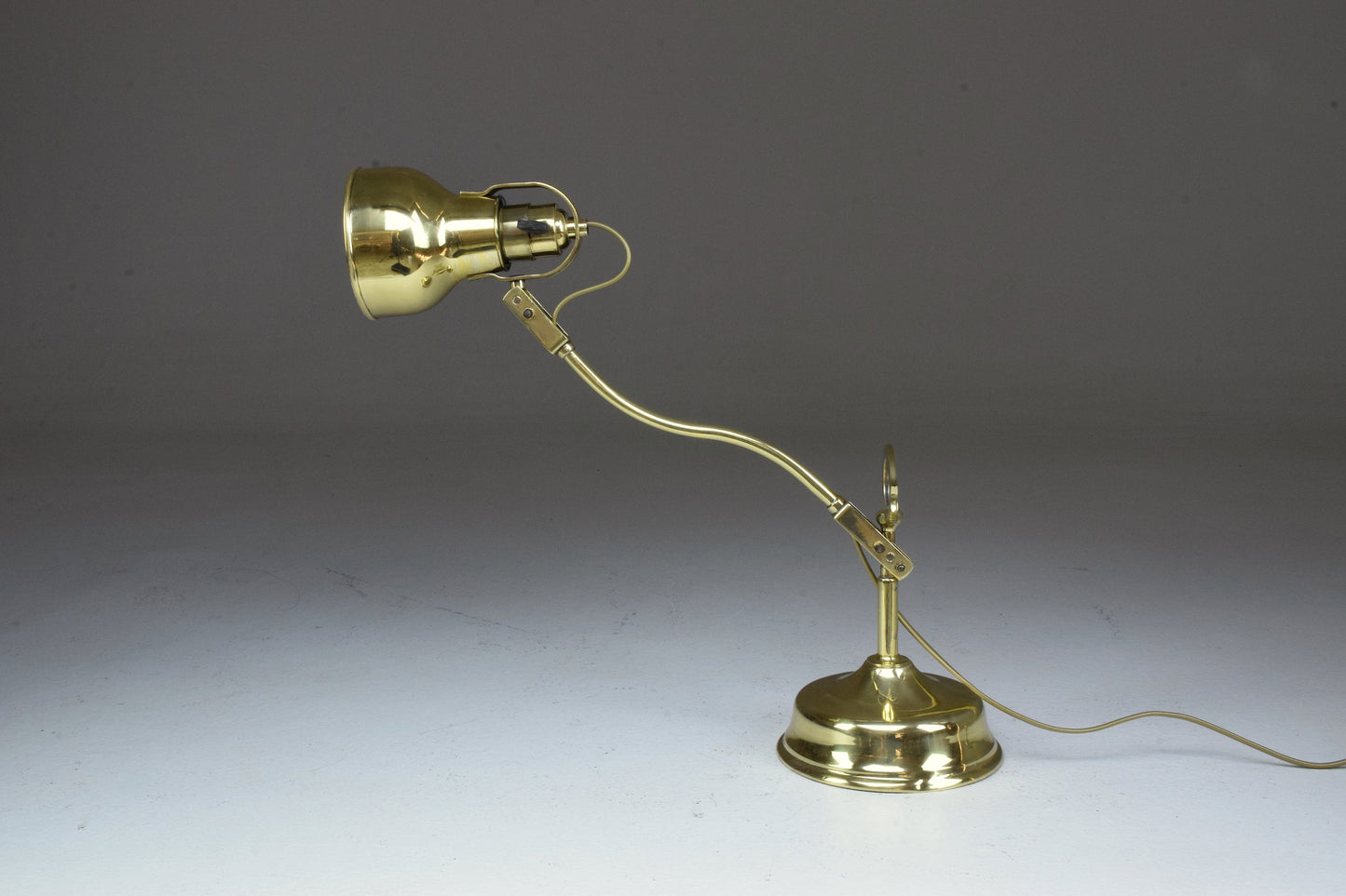 Early 20th Century French Brass Lamp - Spirit Gallery