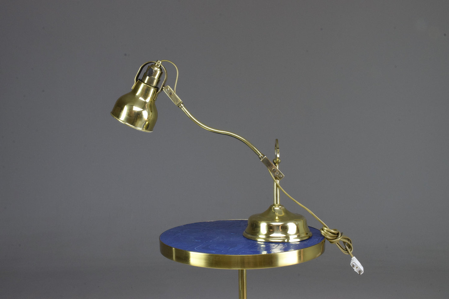 Early 20th Century French Brass Lamp - Spirit Gallery