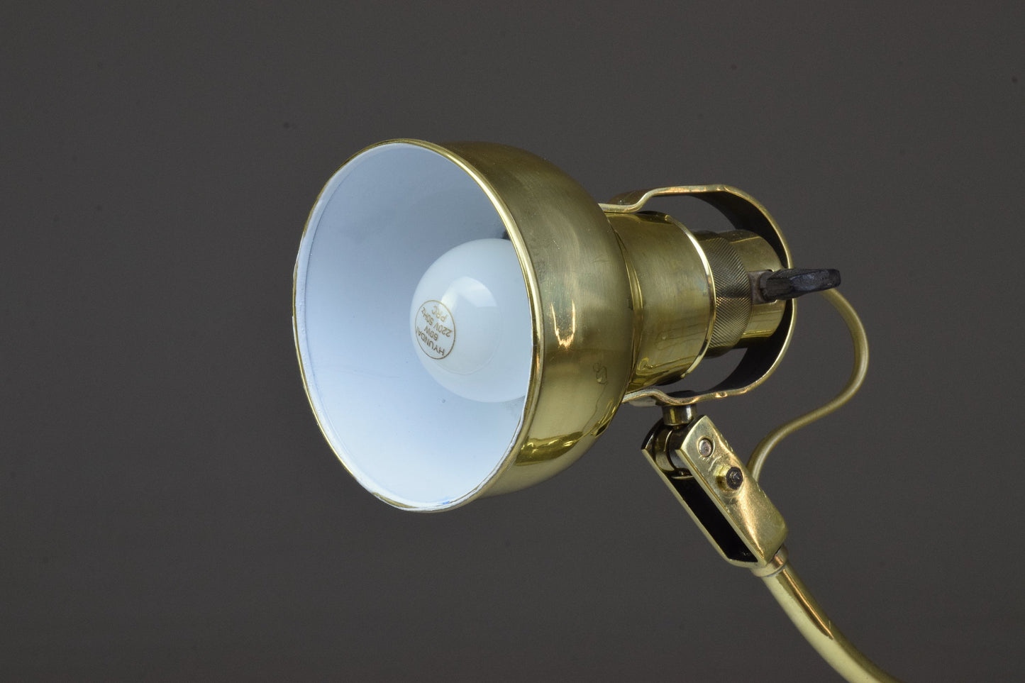 Early 20th Century French Brass Lamp - Spirit Gallery