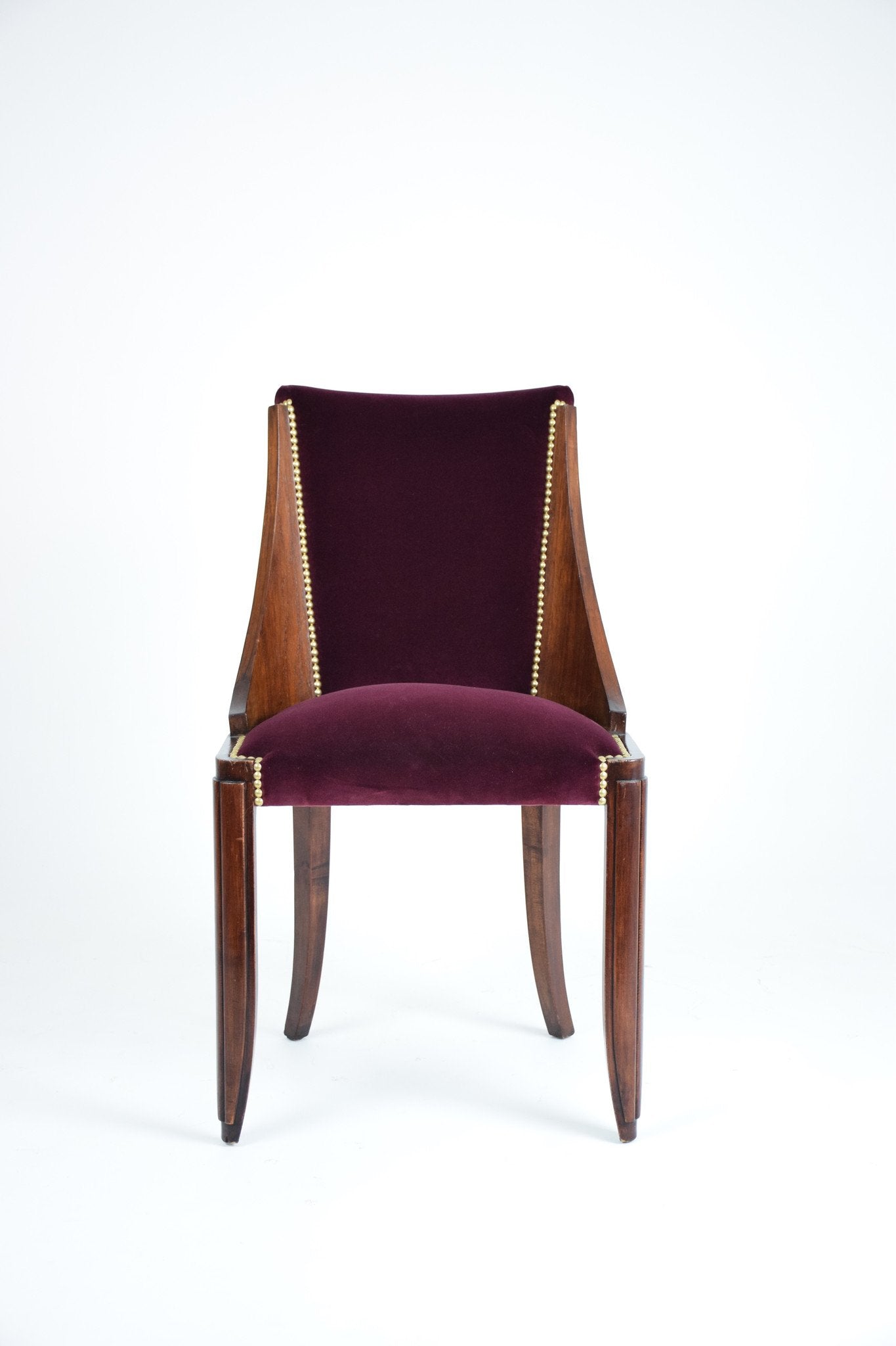 French Art Deco Dining Chairs, 1930's, Set Of 6 - Spirit Gallery
