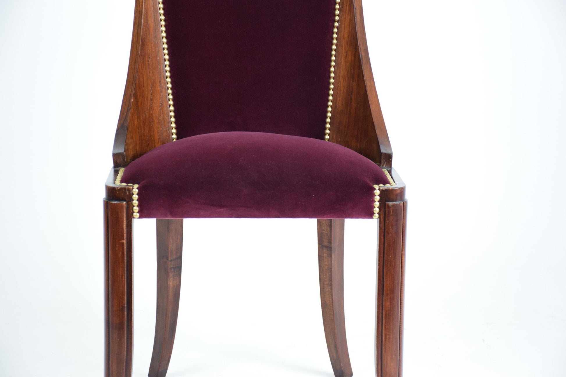 French Art Deco Dining Chairs, 1930's, Set Of 6 - Spirit Gallery