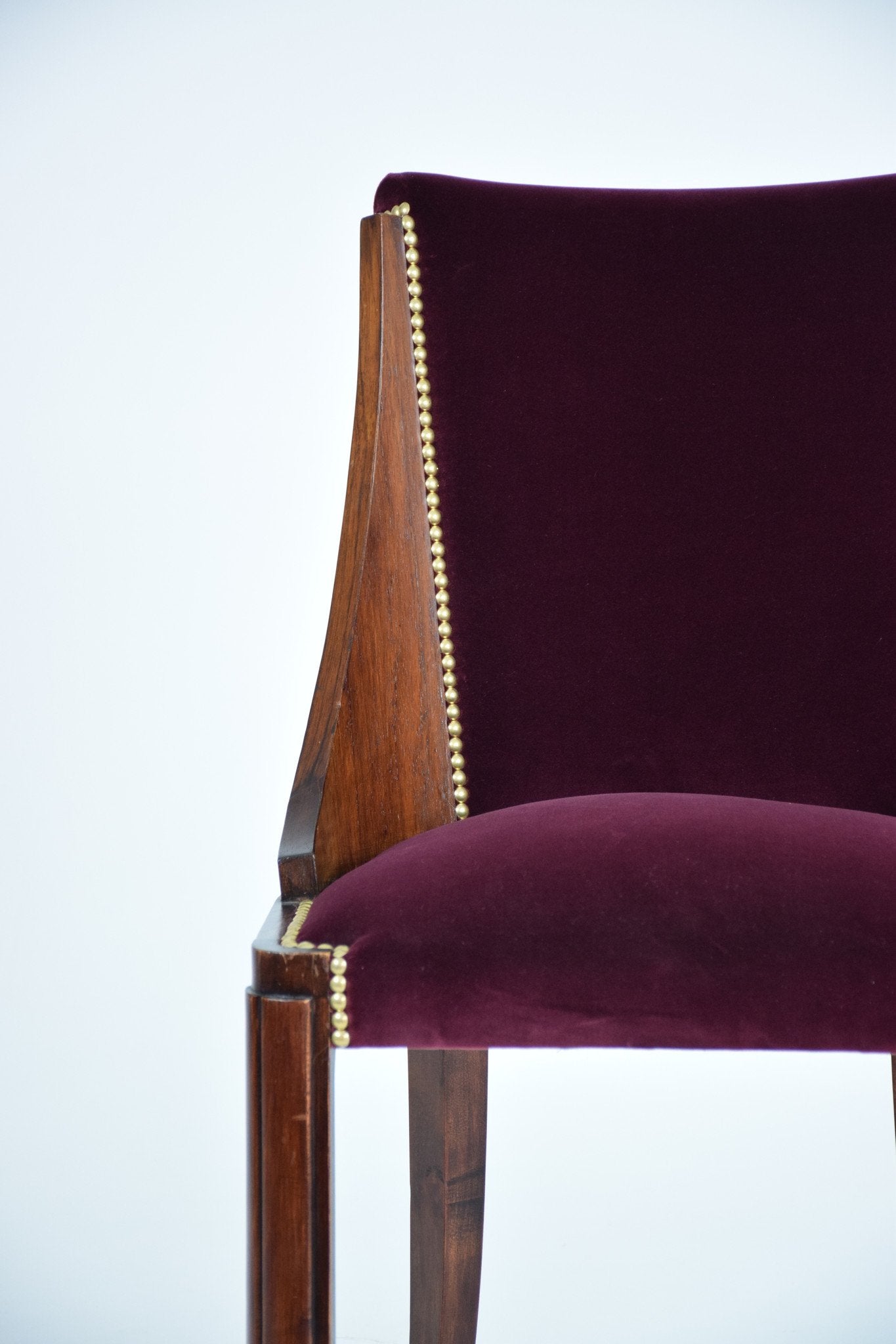 French Art Deco Dining Chairs, 1930's, Set Of 6 - Spirit Gallery