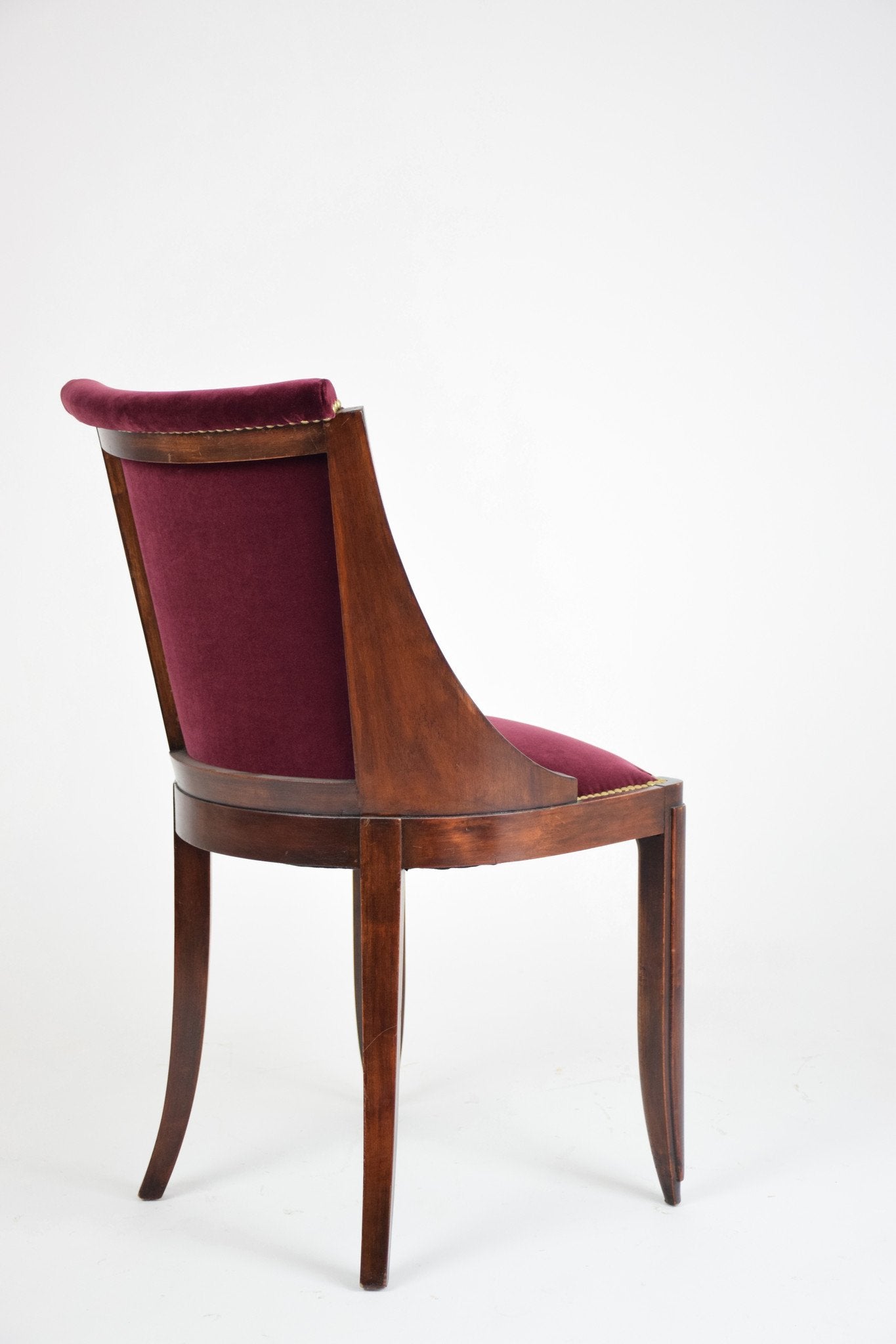 French Art Deco Dining Chairs, 1930's, Set Of 6 - Spirit Gallery