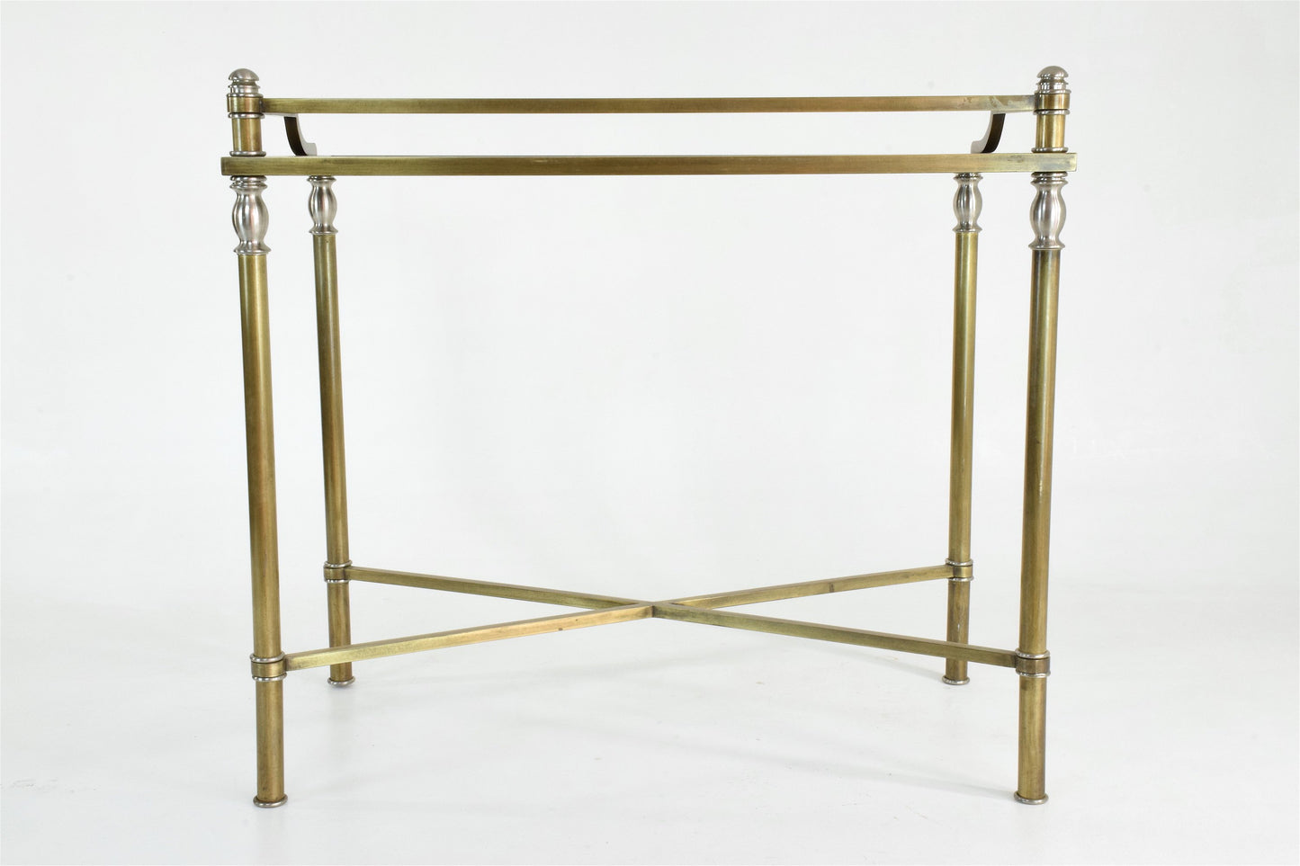 French Brass Desk, 1970's - Spirit Gallery