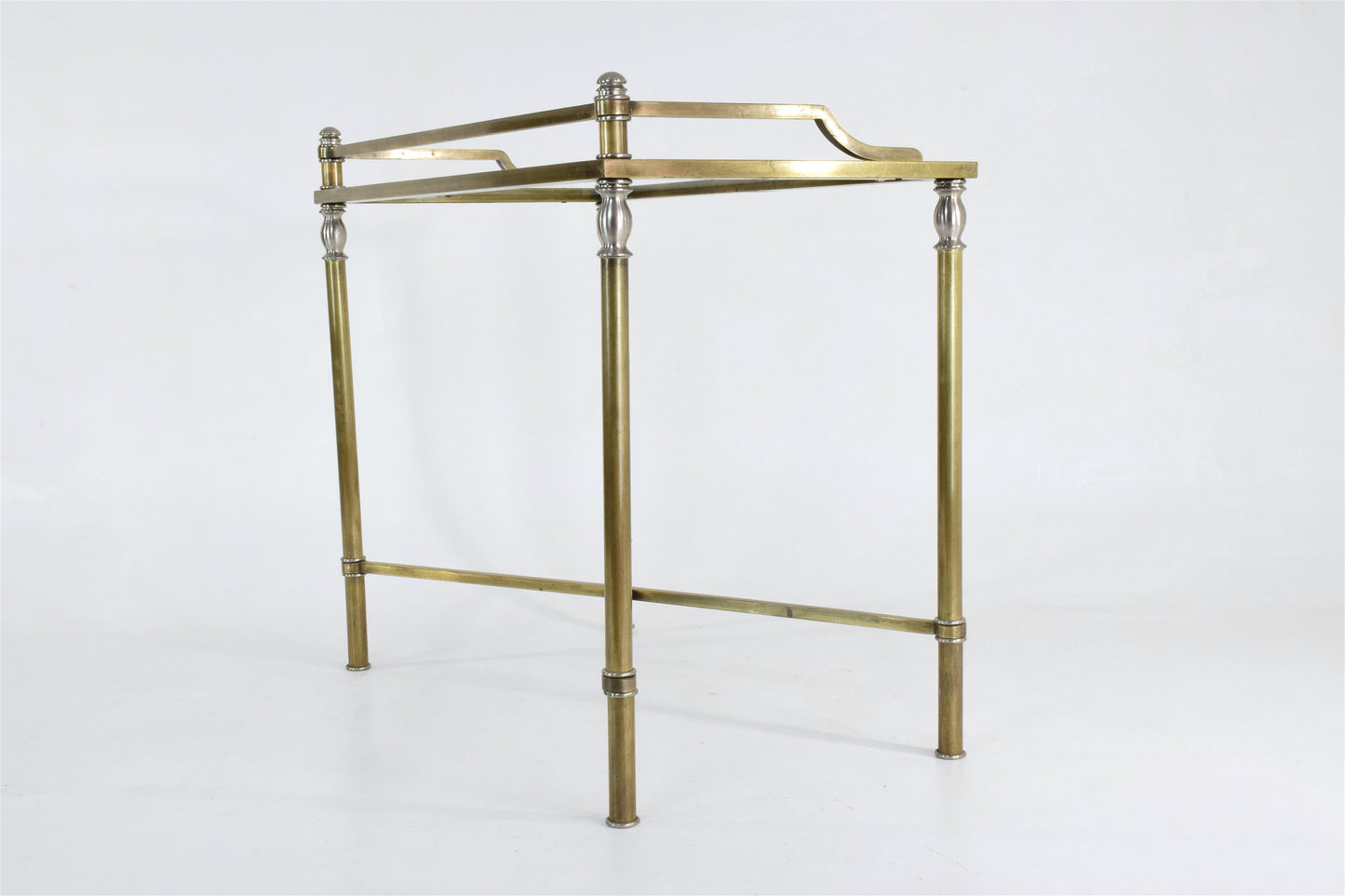 French Brass Desk, 1970's - Spirit Gallery