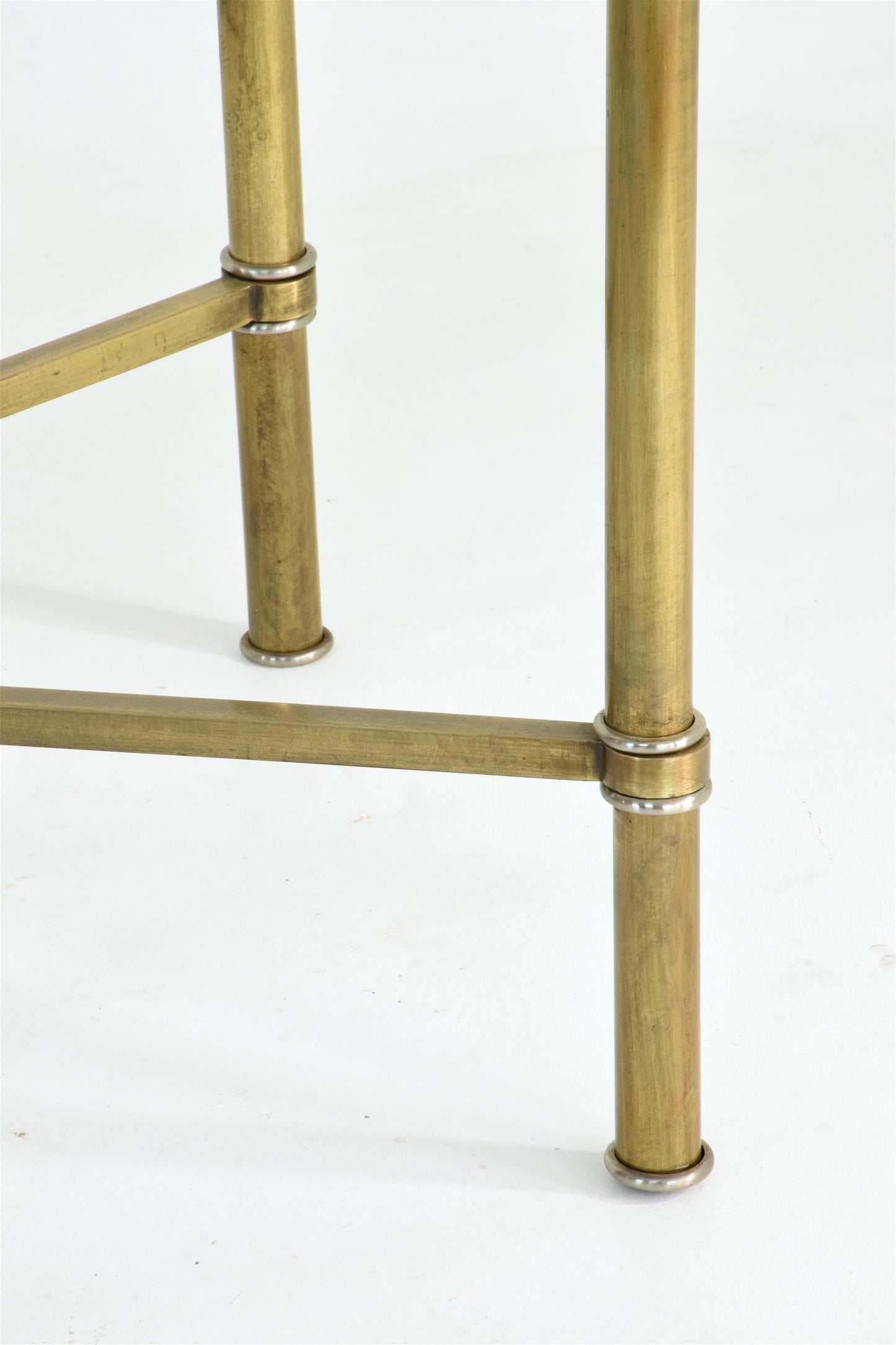 French Brass Desk, 1970's - Spirit Gallery