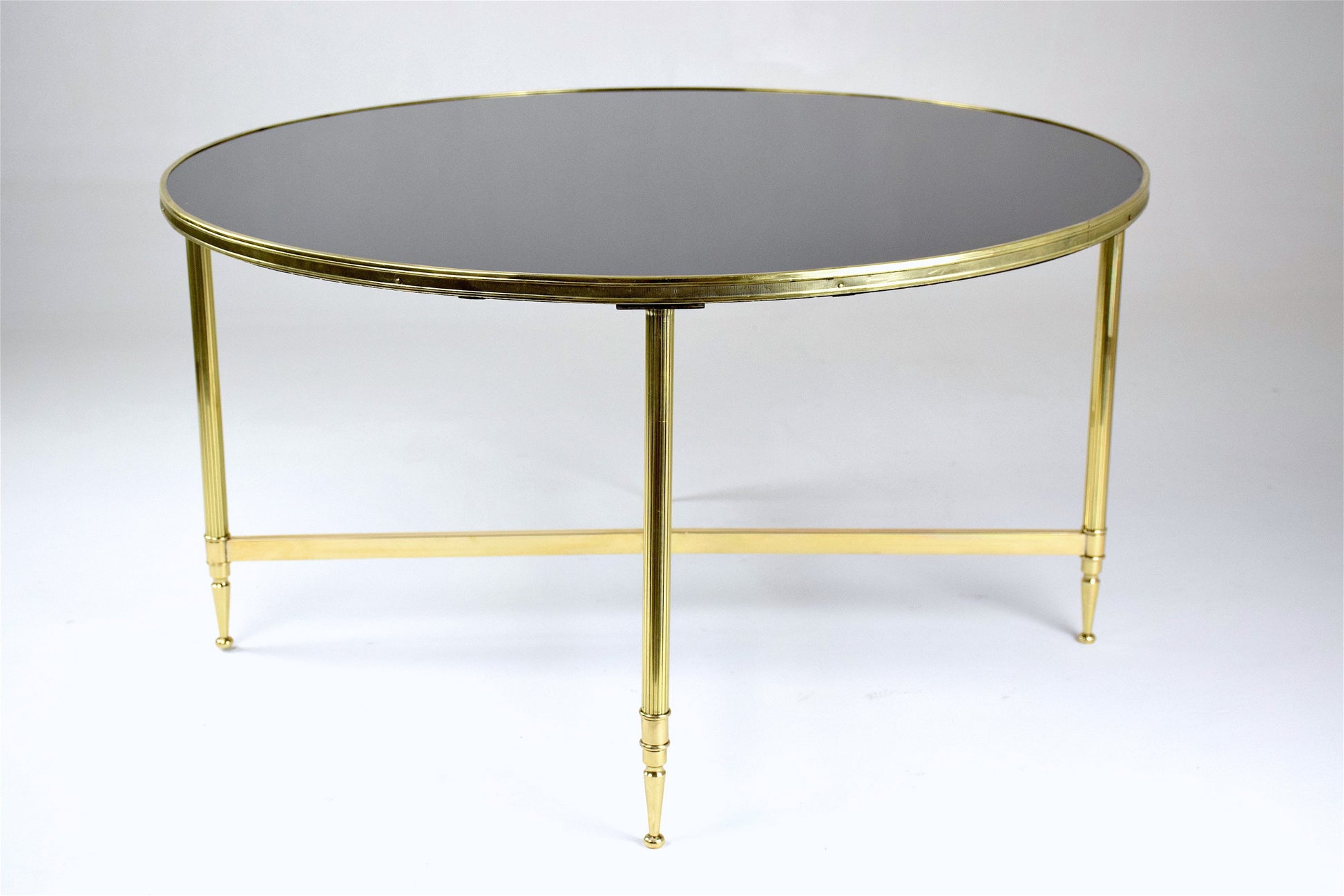 French Mid-Century Bronze Coffee Table, 1970's - Spirit Gallery