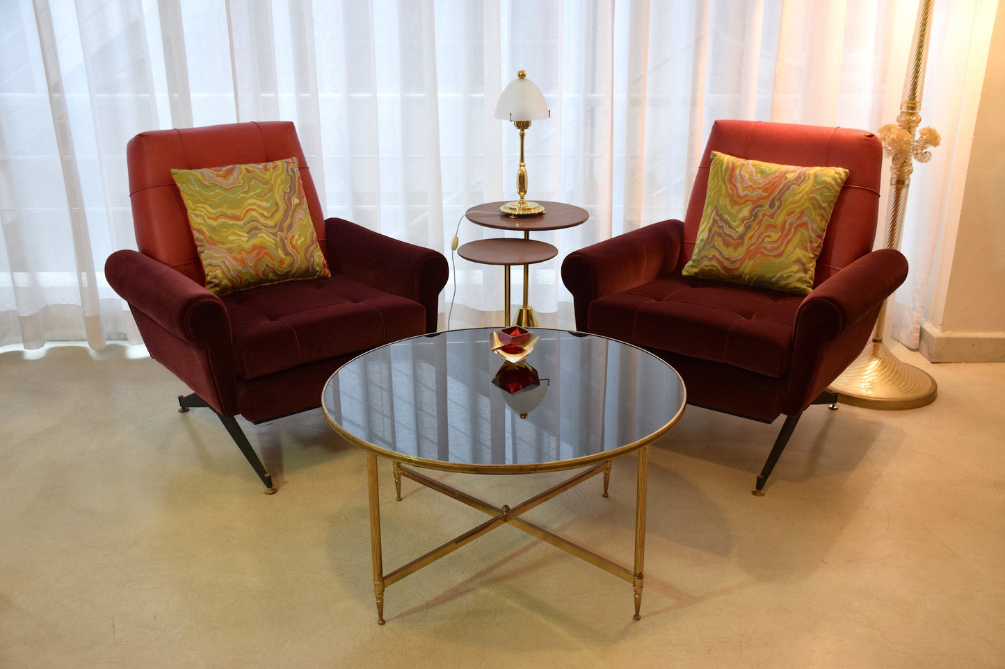 French Mid-Century Bronze Coffee Table, 1970's - Spirit Gallery