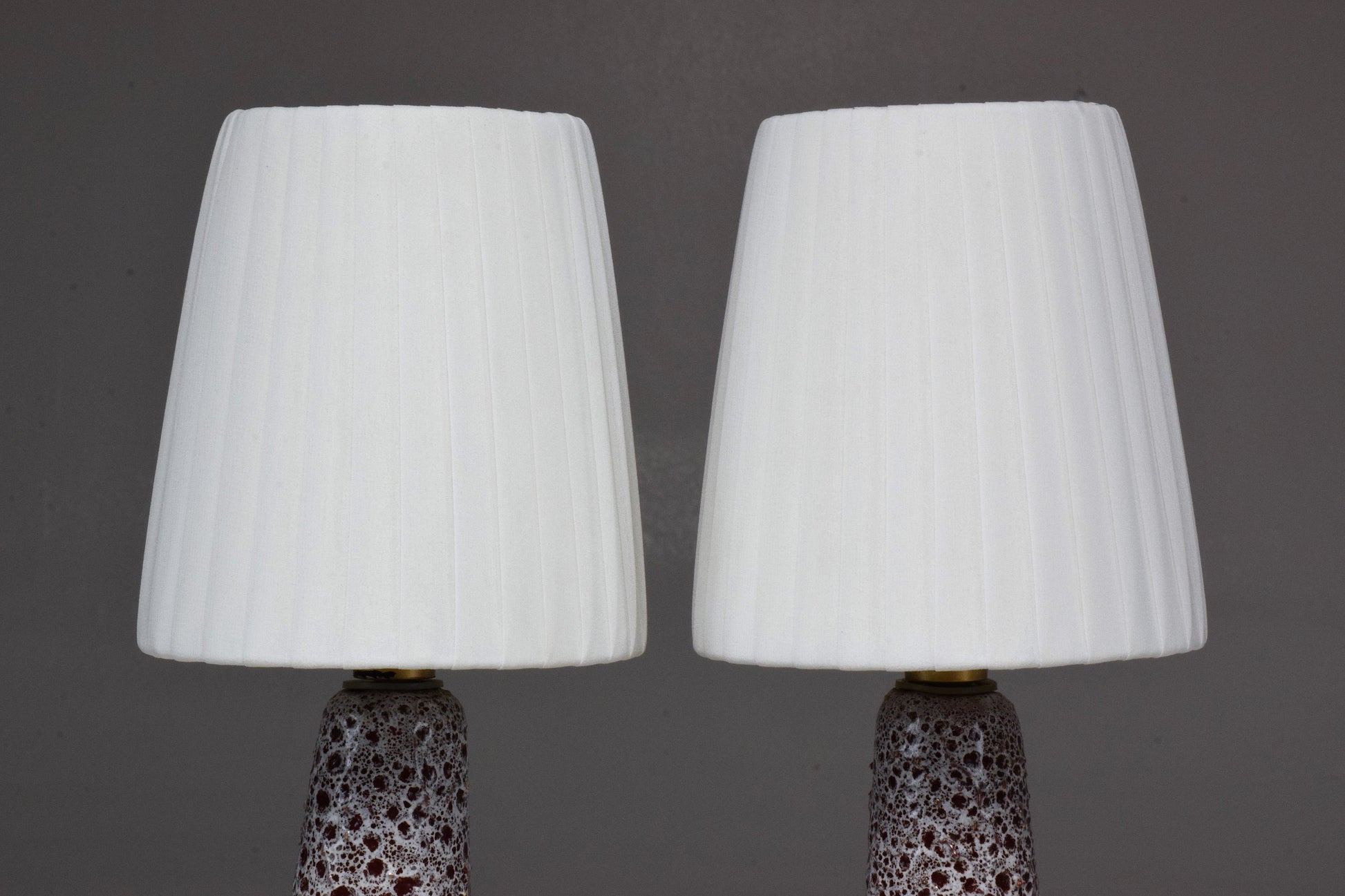 French Mid-Century Ceramic Table Lamp by Vallauris le Vaucour, 1950's - Spirit Gallery
