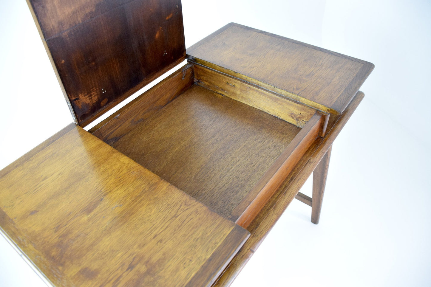 French Mid-Century Flip Top Desk, 1950-1960 - Spirit Gallery