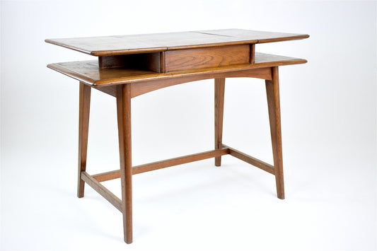 French Mid-Century Flip Top Desk, 1950-1960 - Spirit Gallery