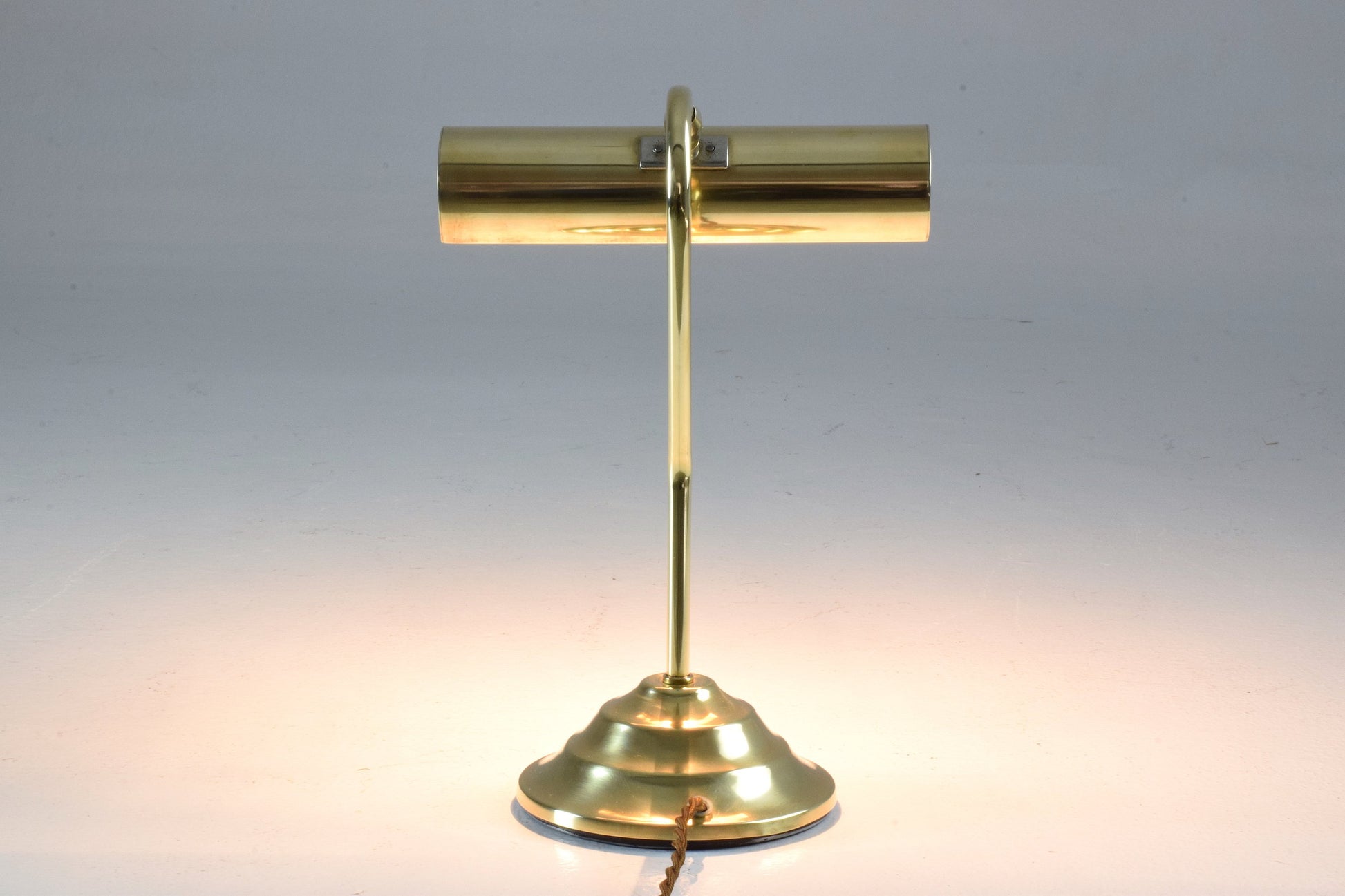 French Midcentury Brass Piano Lamp, 1950-1960 - Spirit Gallery