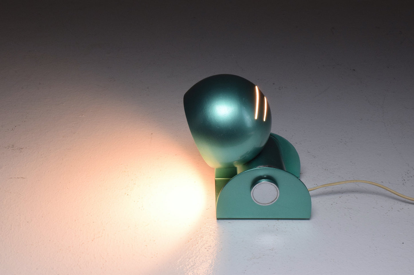 French Vintage Rotating Green Desk Lamp, 1960's - Spirit Gallery