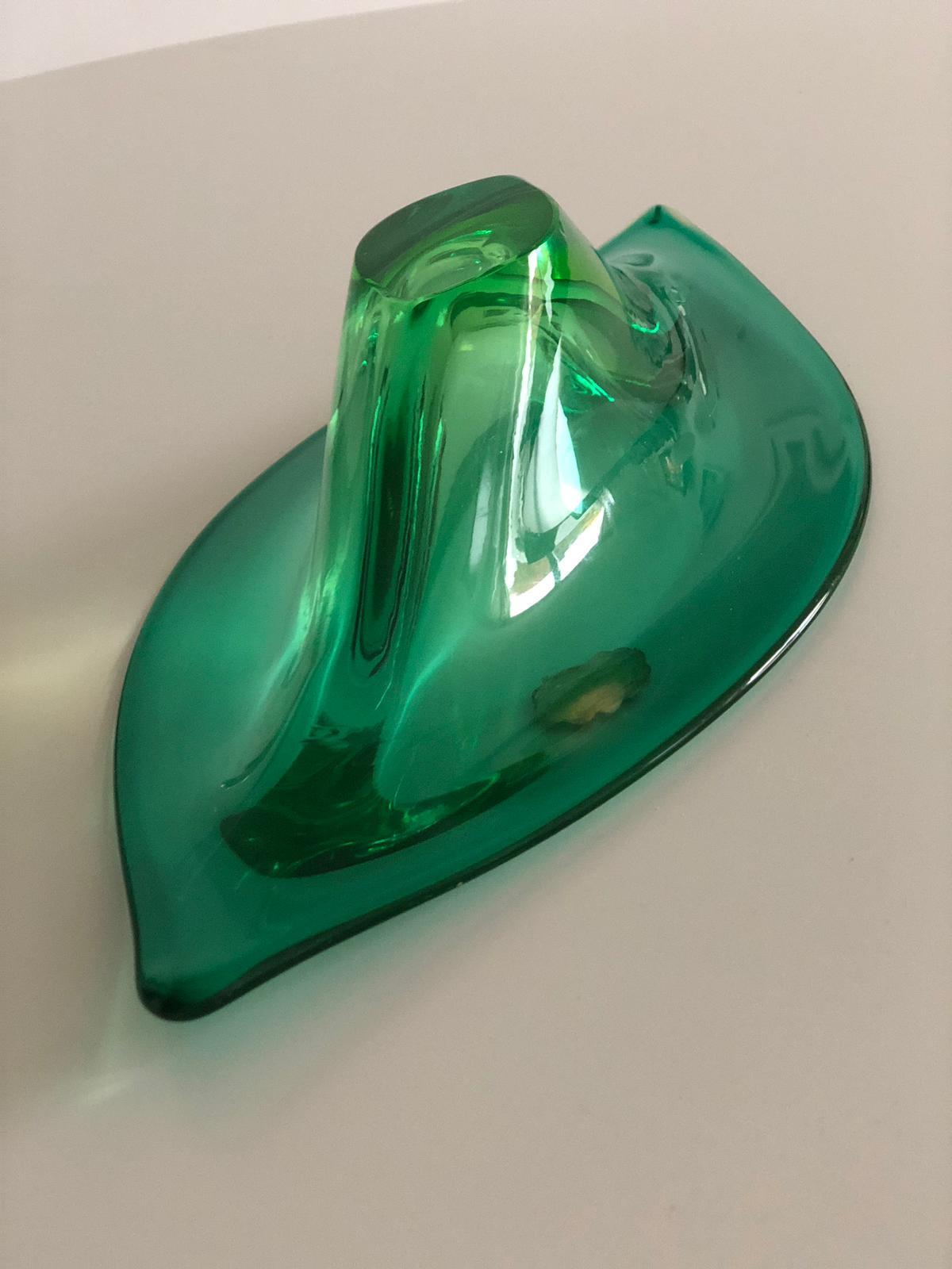 Italian Centerpiece Murano Bowl by Flavio Poli for Seguso Vetri d'Arte, 1950's - Spirit Gallery