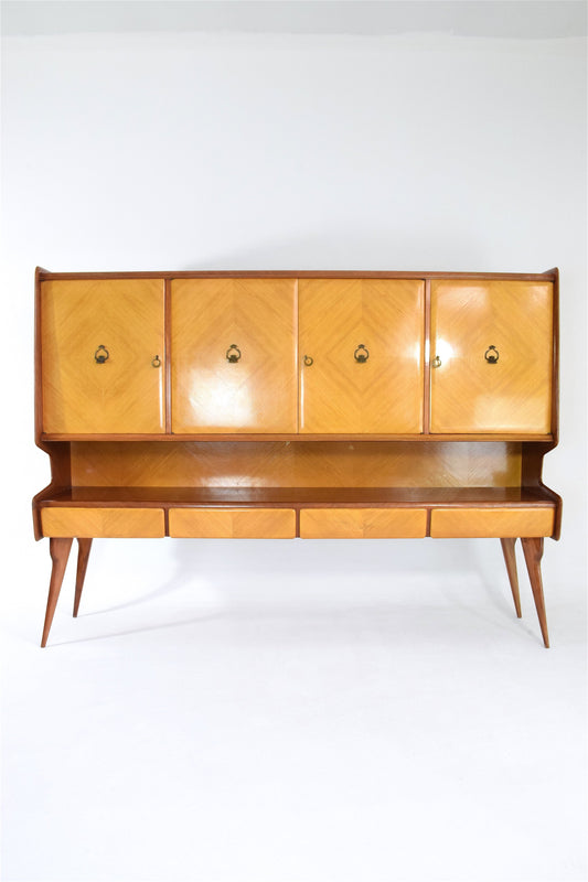 Italian Credenza or Buffet In the Style of Ico Parisi - Spirit Gallery