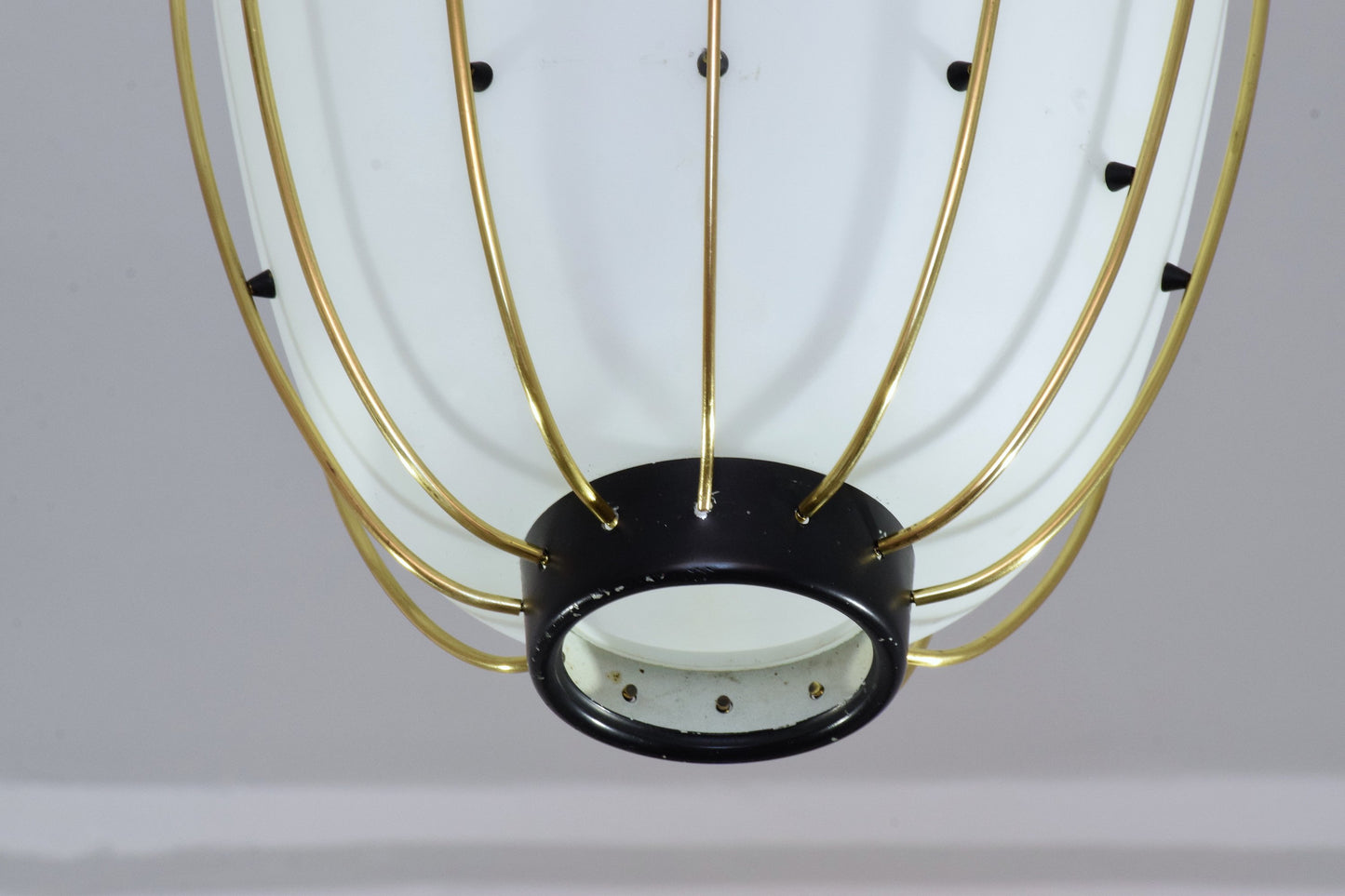 Italian Mid-Century Brass Pendant by Angelo Lelli for Arredoluce, 1960's - Spirit Gallery
