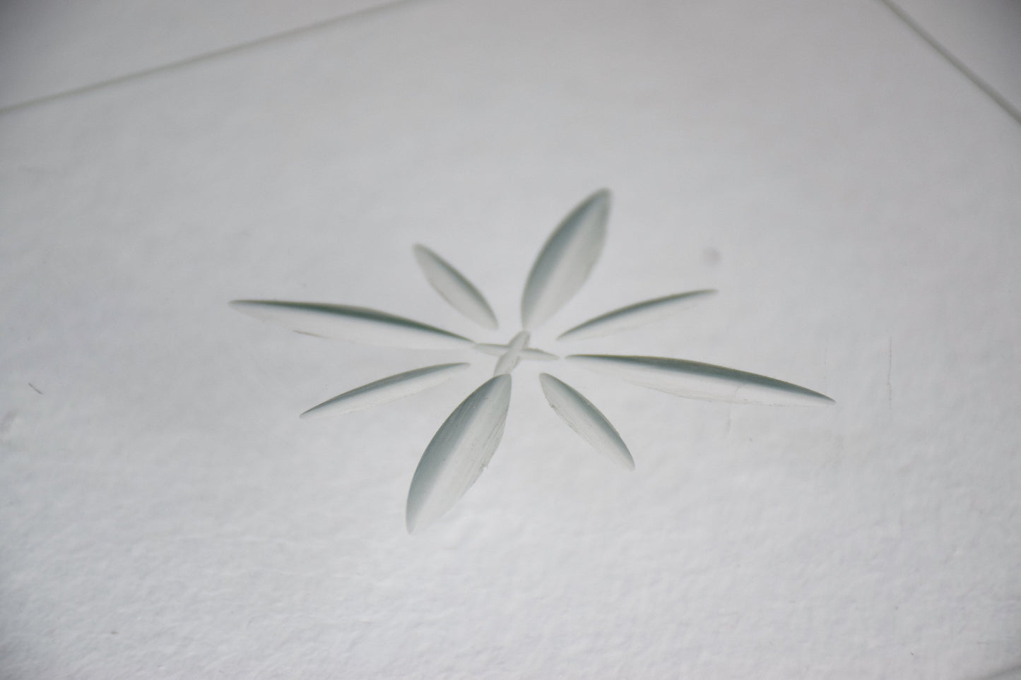 Italian Mid-Century Glass Platter Attributed to Fontana Arte, 1950's - Spirit Gallery