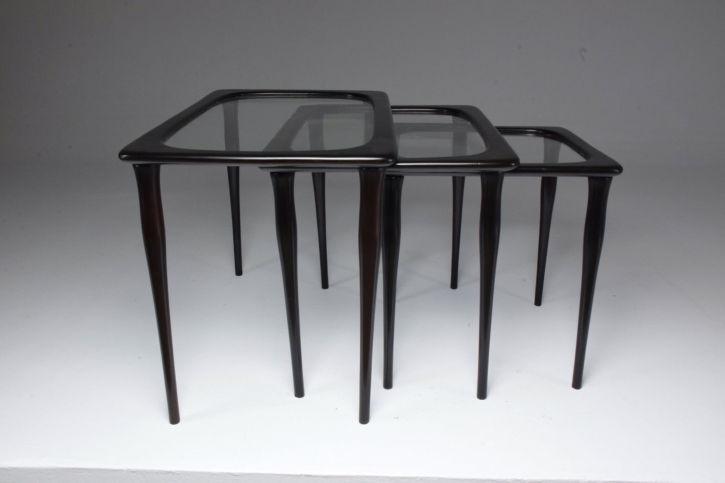 Italian Mid-Century Nesting Tables by Ico Parisi, 1950's - Spirit Gallery