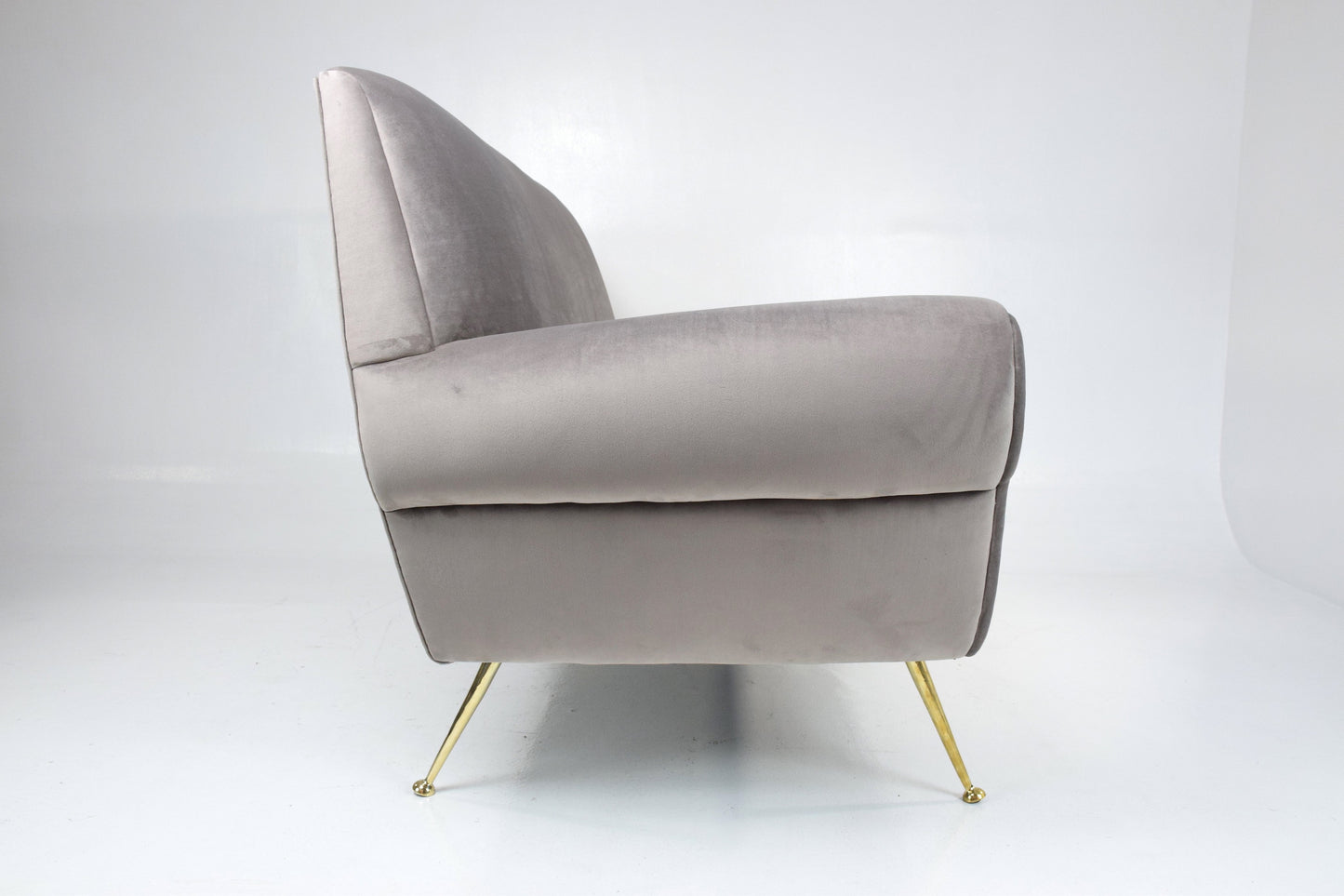 Italian Mid-Century Velvet Sofa, 1950's - Spirit Gallery