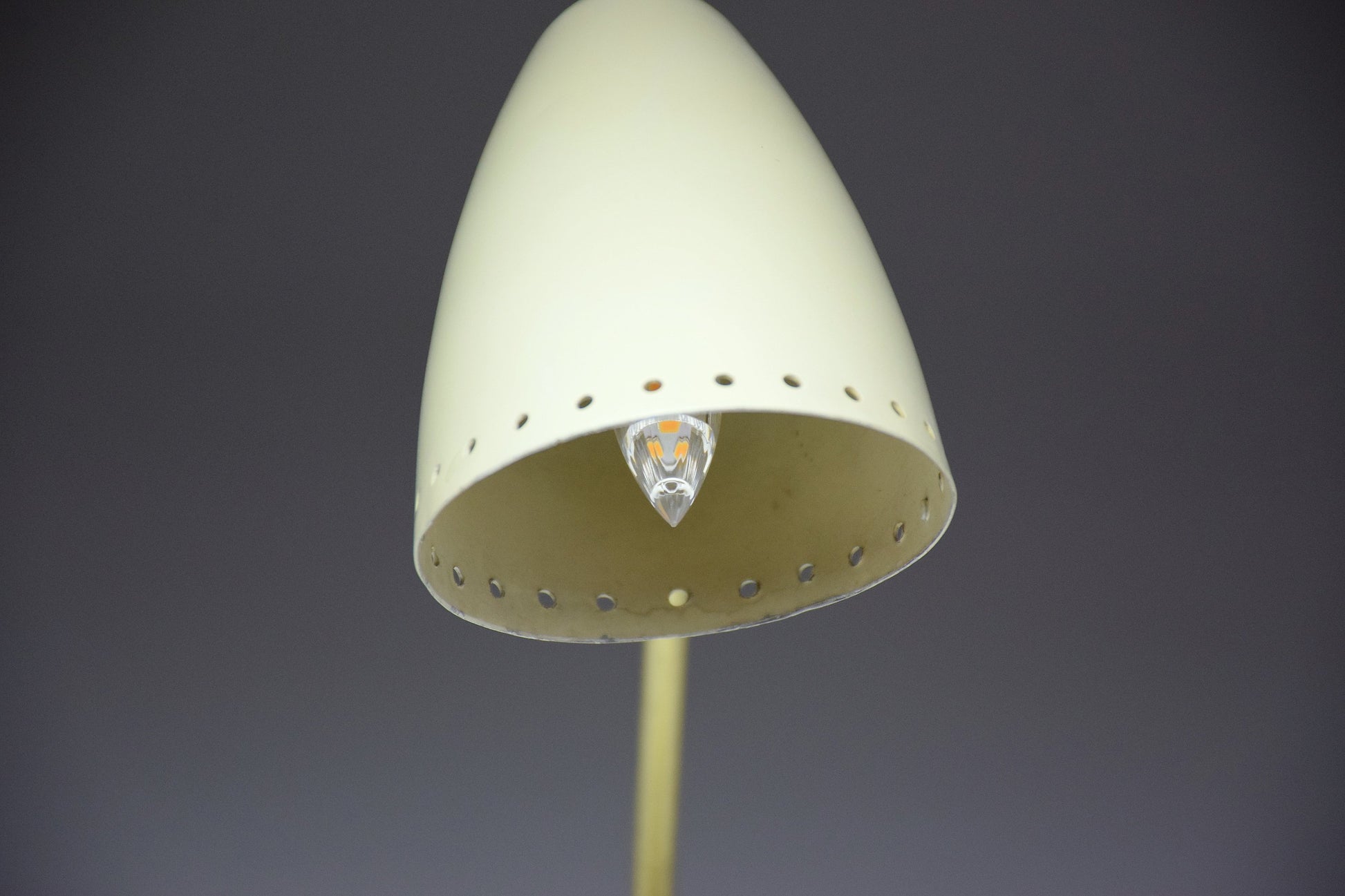 Italian Midcentury Arteluce Style Brass Lamp, 1950s - Spirit Gallery
