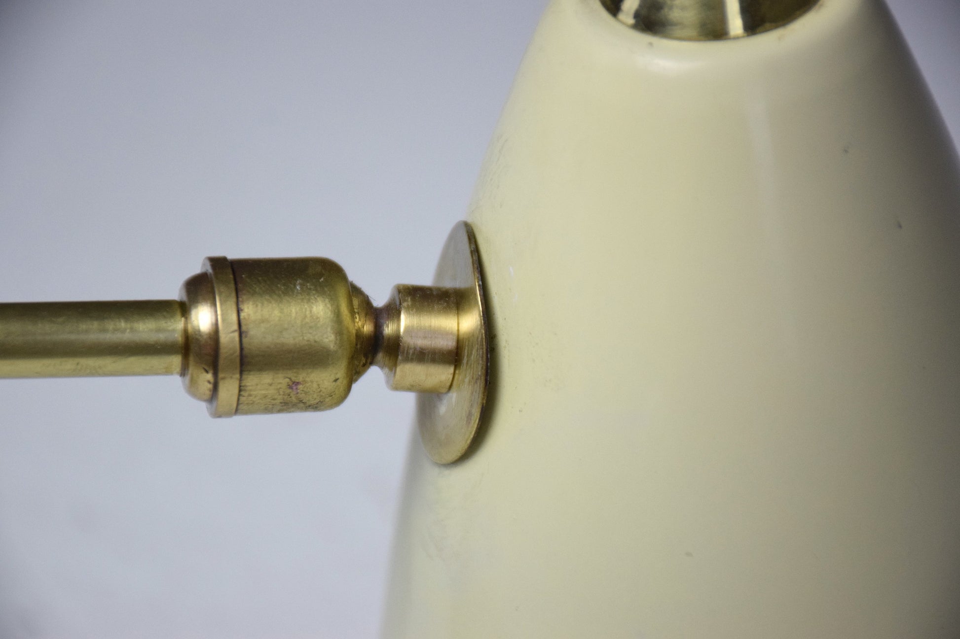 Italian Midcentury Arteluce Style Brass Lamp, 1950s - Spirit Gallery