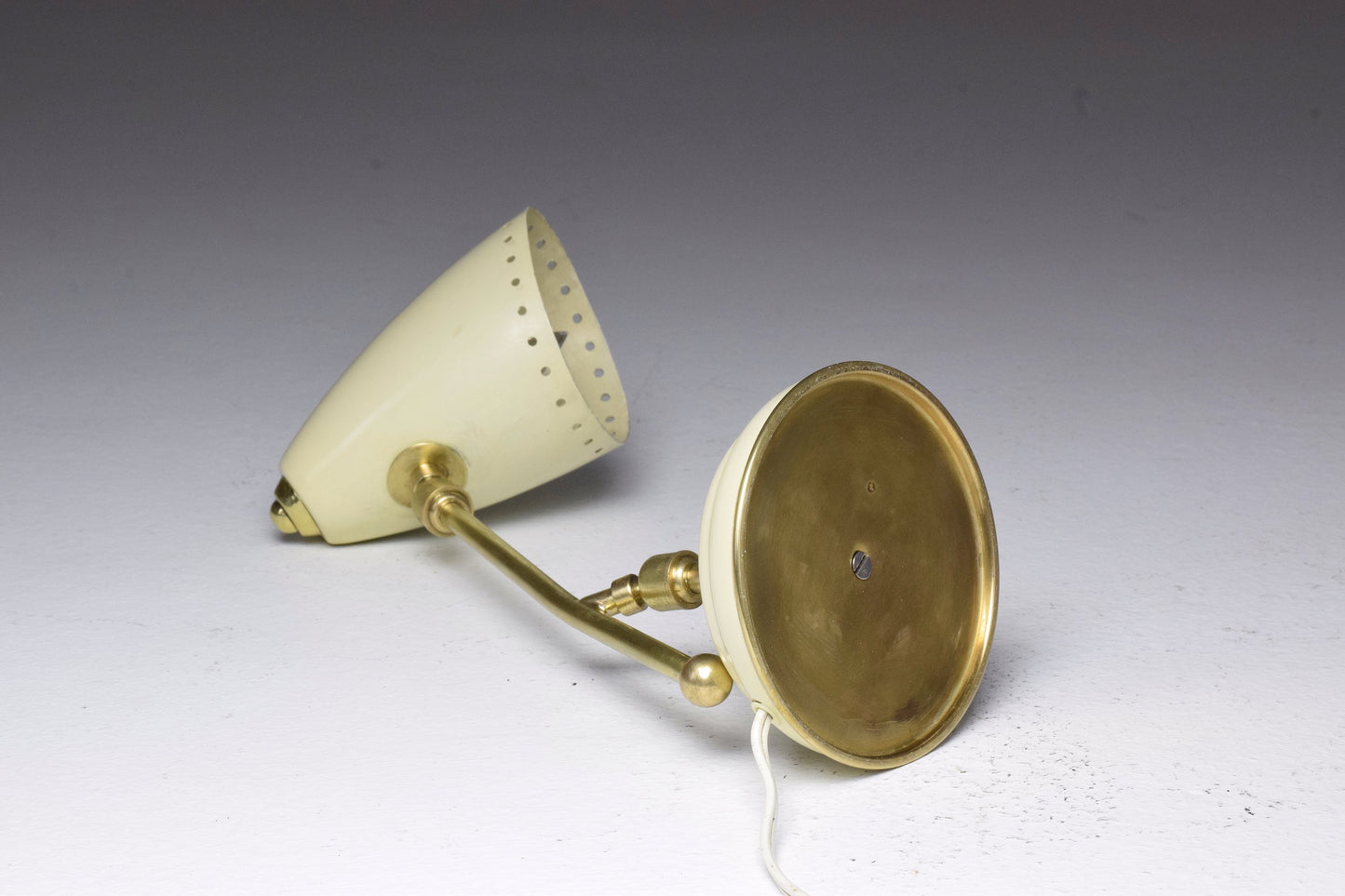 Italian Midcentury Arteluce Style Brass Lamp, 1950s - Spirit Gallery
