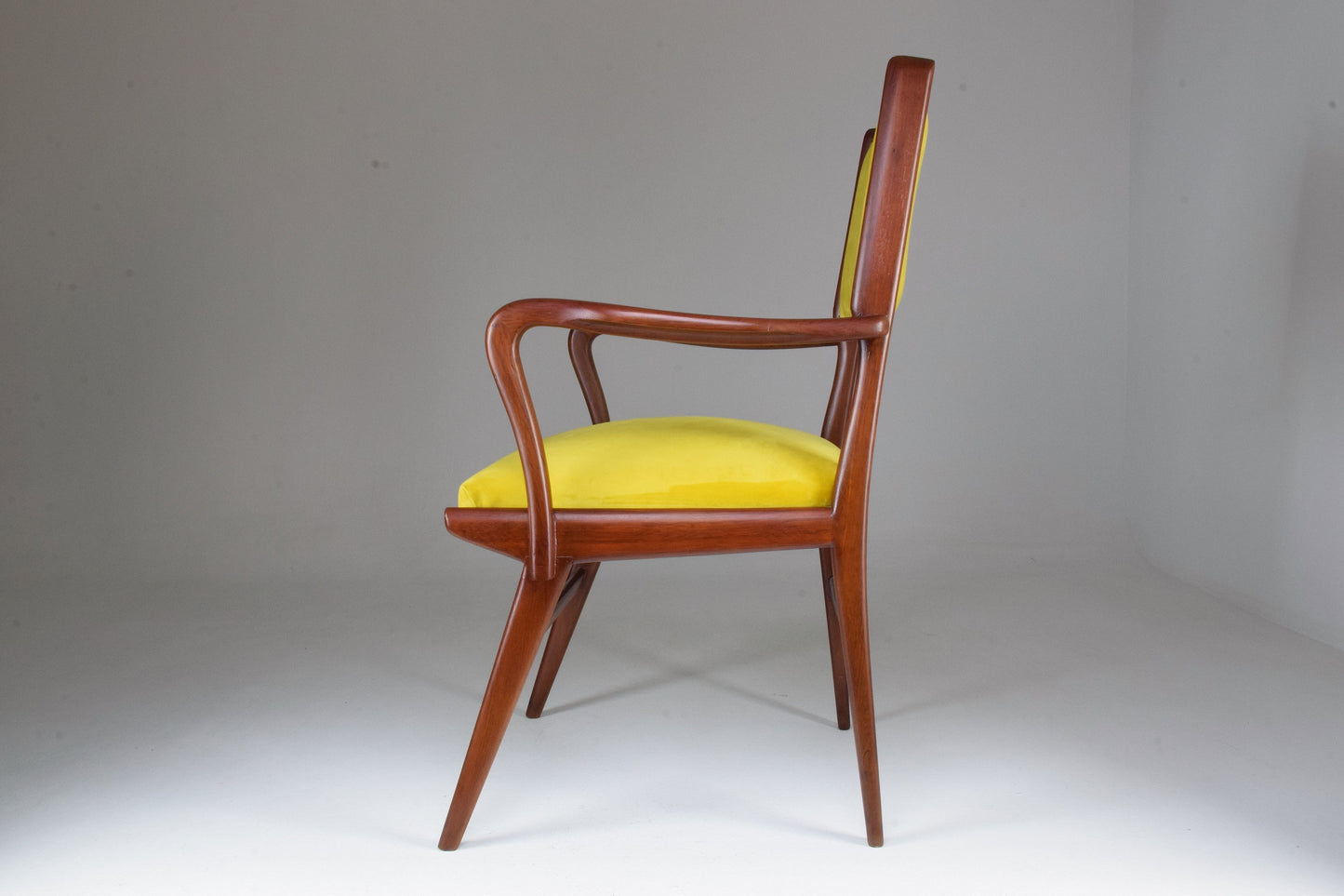 Italian Midcentury Beechwood Armchair, 1950s - Spirit Gallery