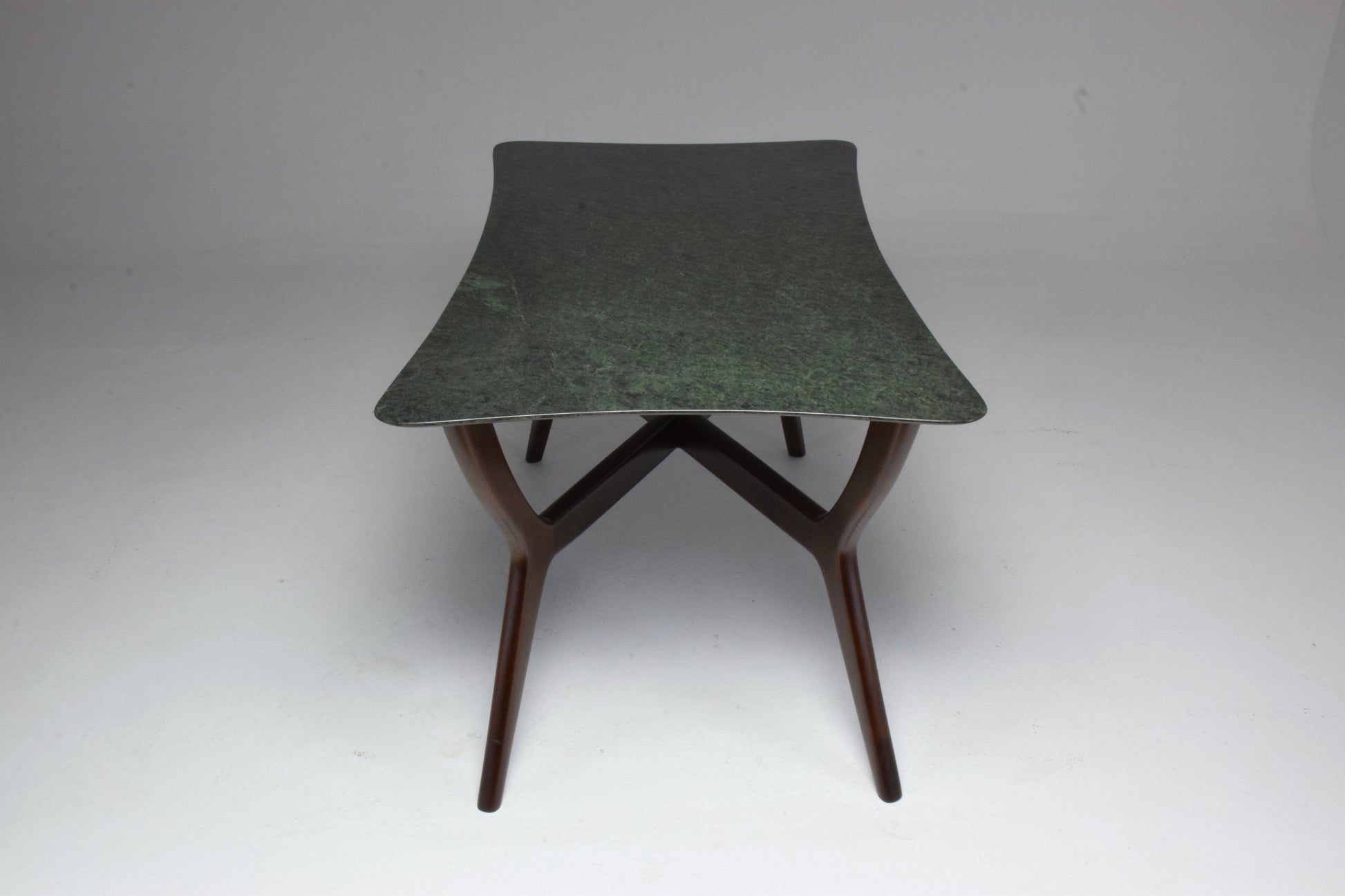 Italian Midcentury Coffee Table in Guatemala Marble, Gio Ponti Style - Spirit Gallery
