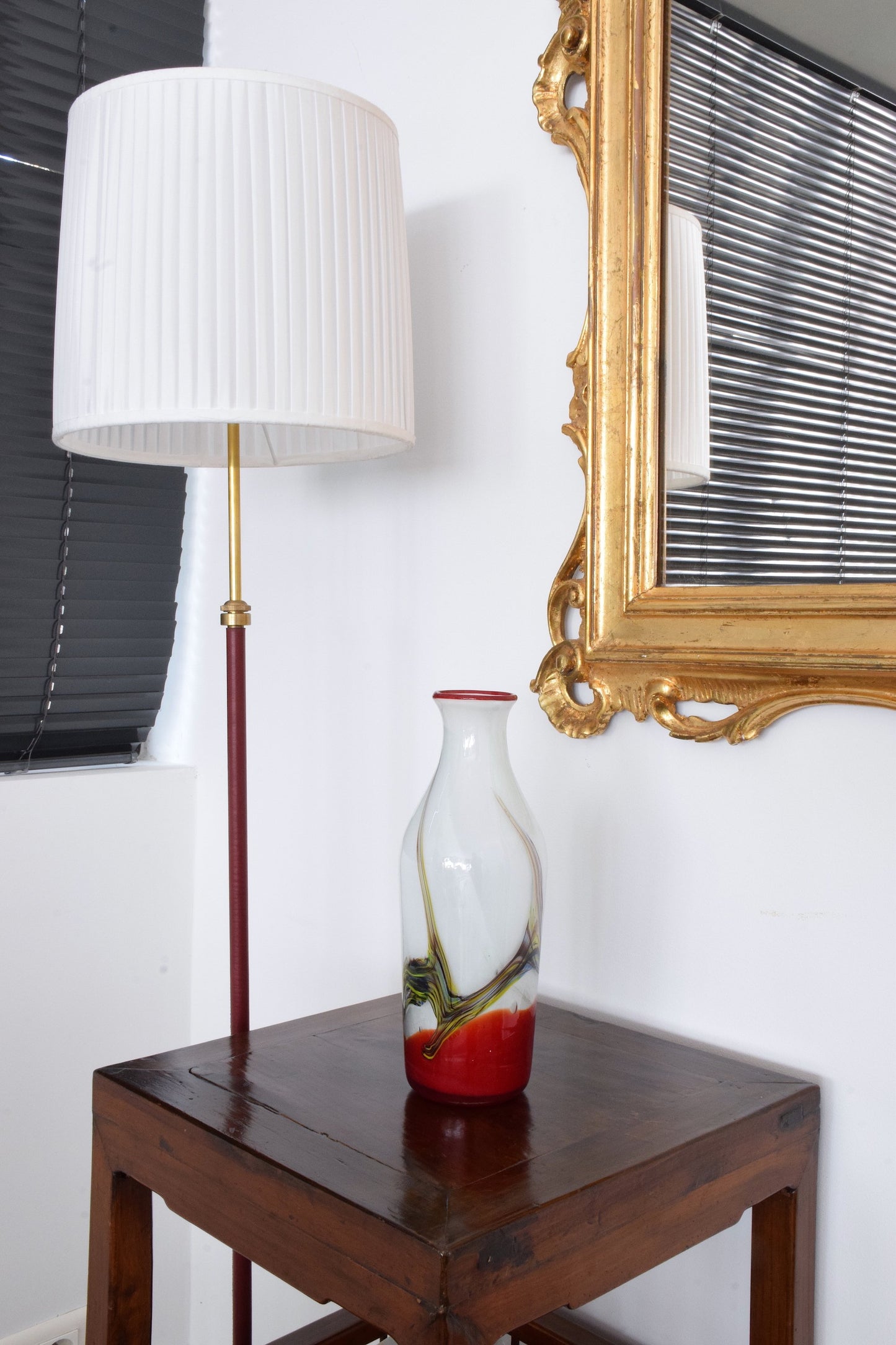 Italian Vintage Midcentury Murano Vase, 1970s - Spirit Gallery