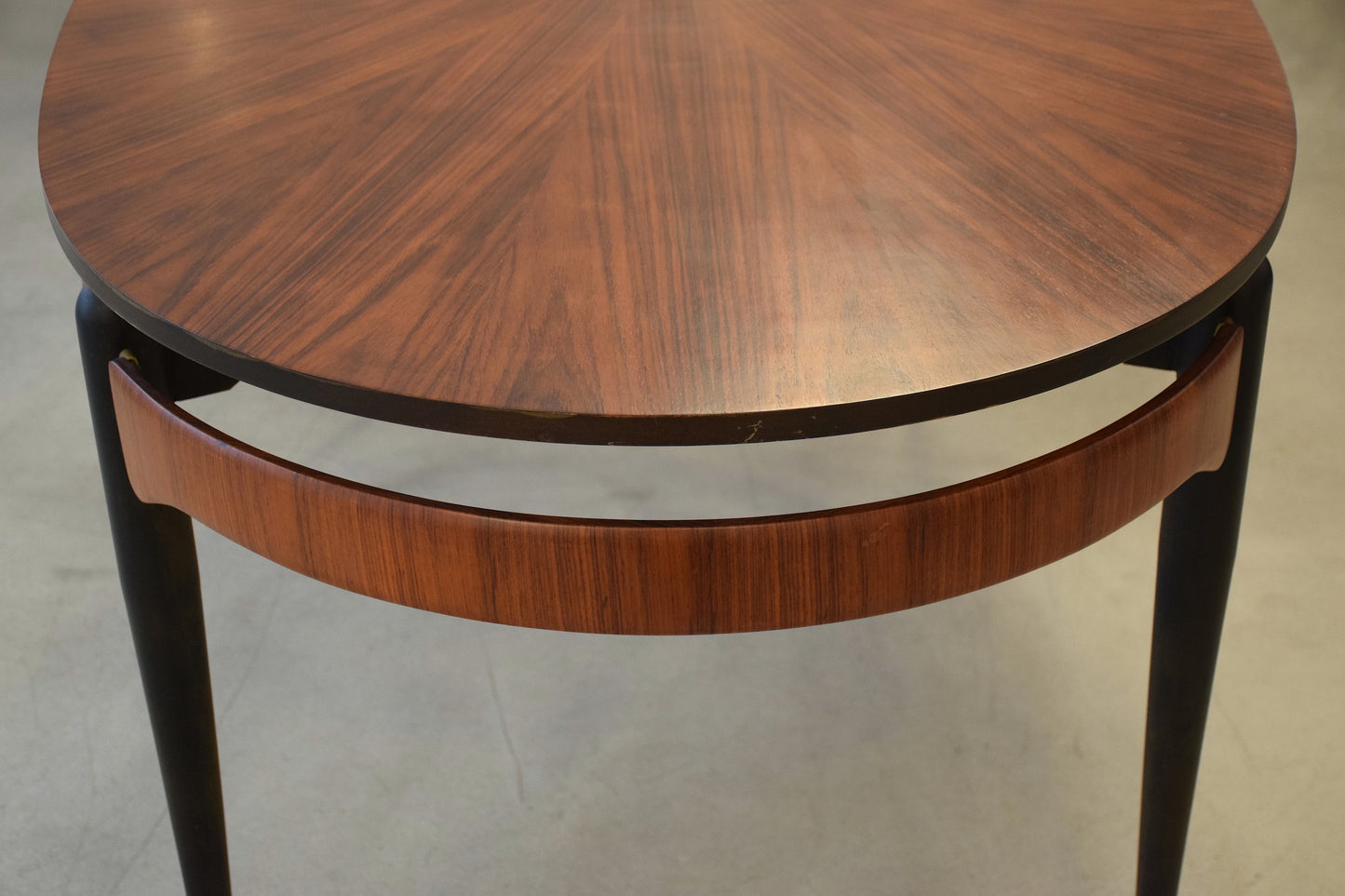 Italian Vintage Oval Rosewood Dining Table, 1950's - Spirit Gallery