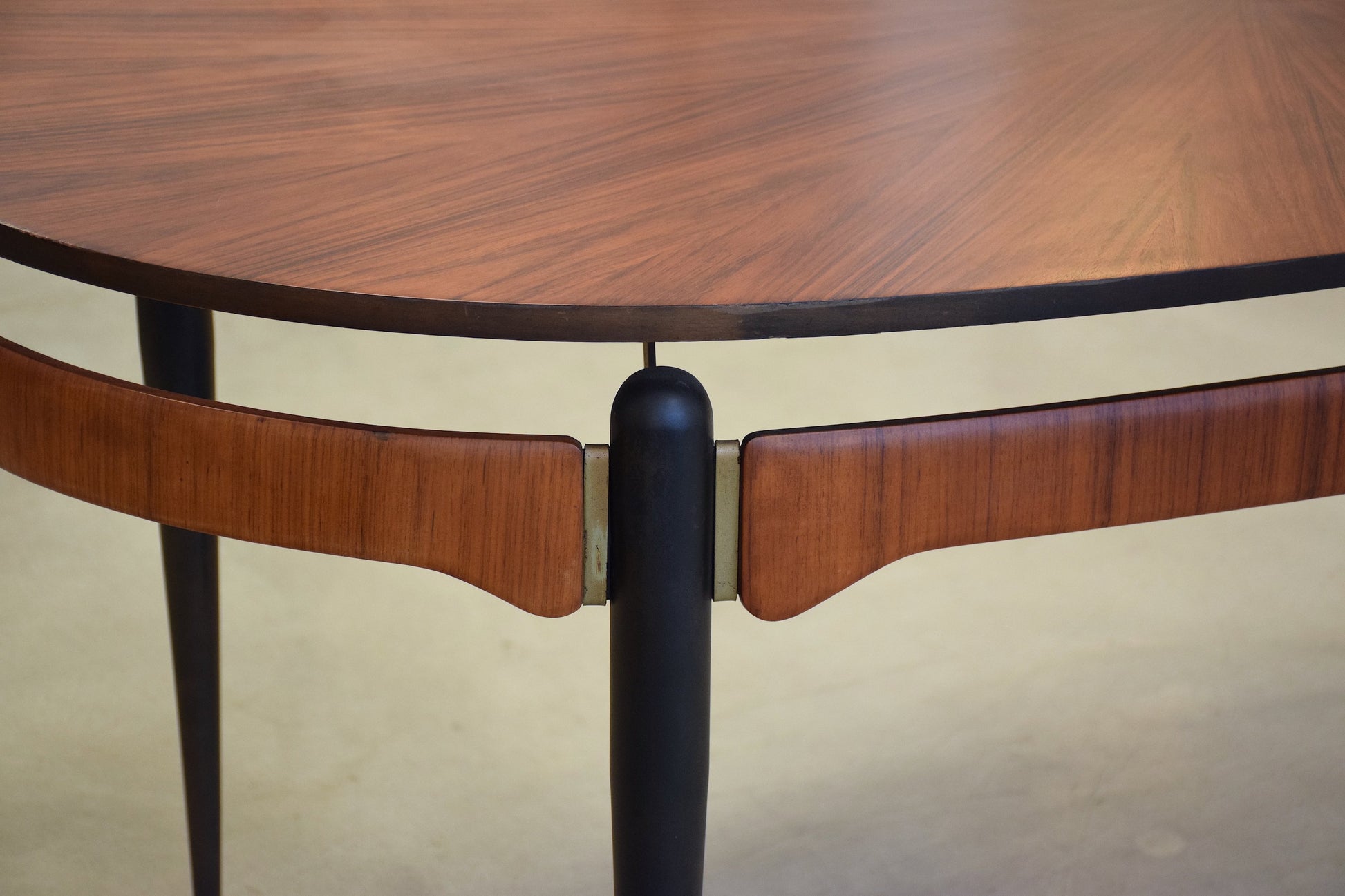 Italian Vintage Oval Rosewood Dining Table, 1950's - Spirit Gallery