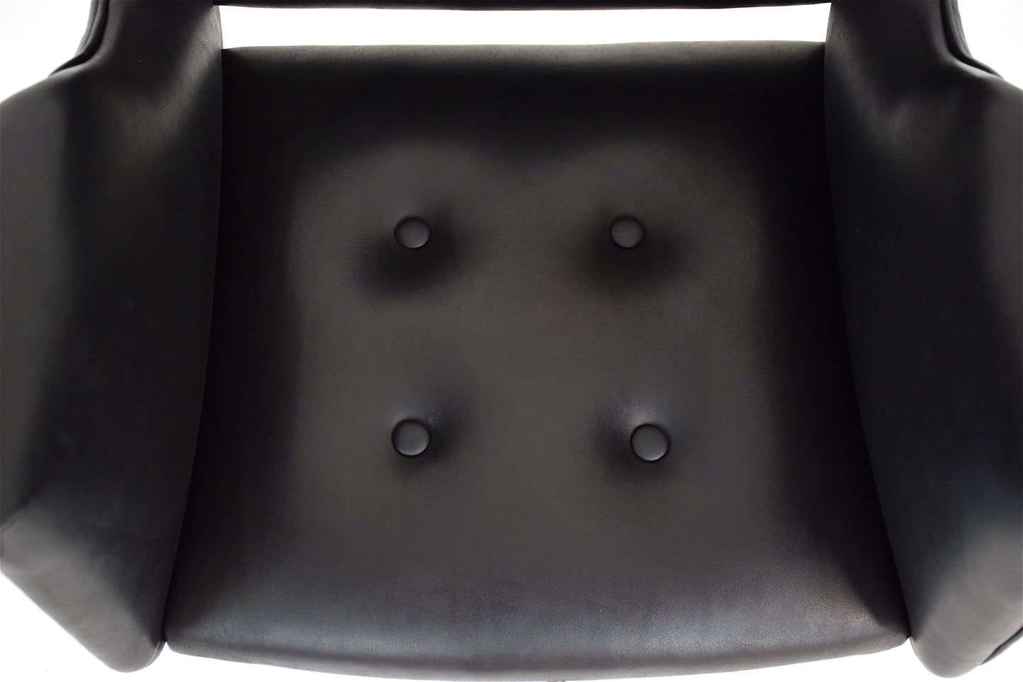 Mid-Century Italian Leather Office Chair - Spirit Gallery