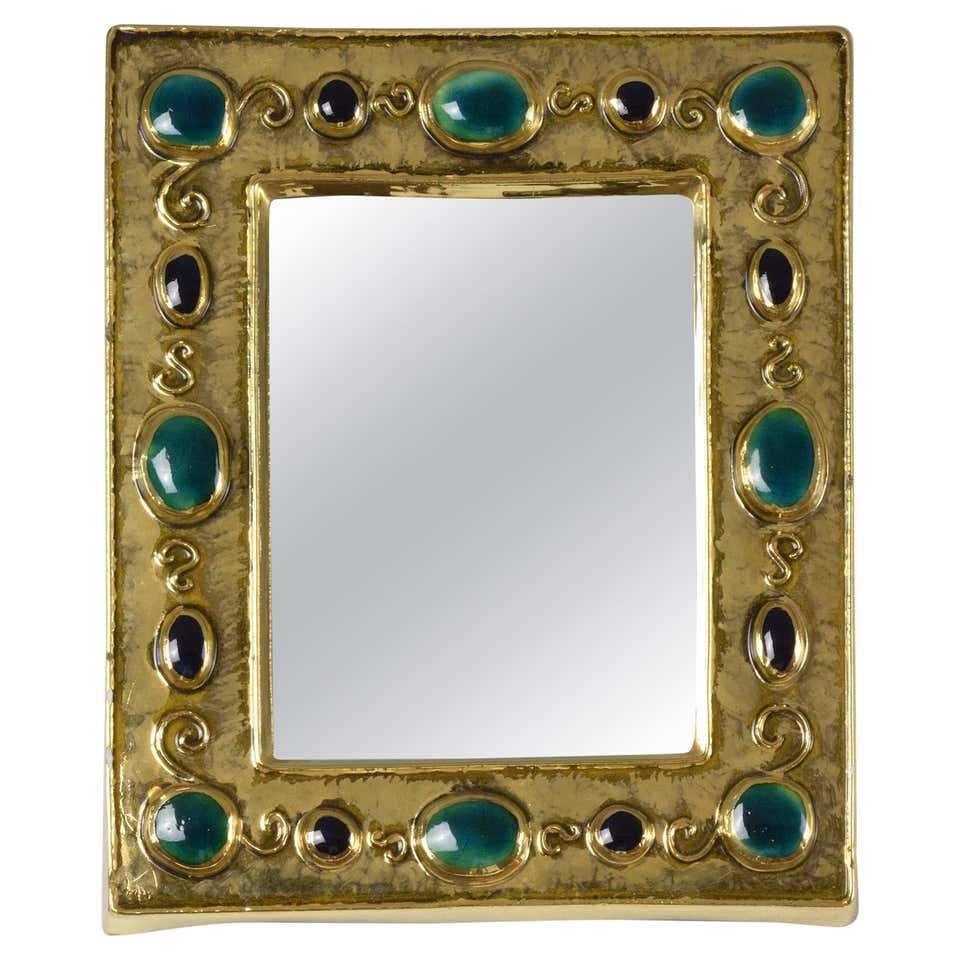 Mid-Century "Jewels Mirror" by Francois Lembo - Spirit Gallery