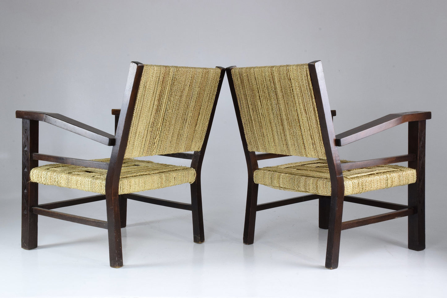 Pair of Armchairs by Francis Jourdain, France, 1930's - Spirit Gallery