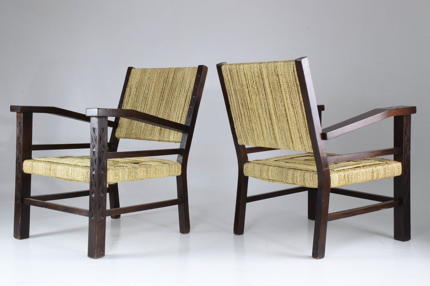 Pair of Armchairs by Francis Jourdain, France, 1930's - Spirit Gallery