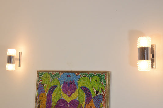 Pair of French Mid Century Sconces, 1970's - Spirit Gallery