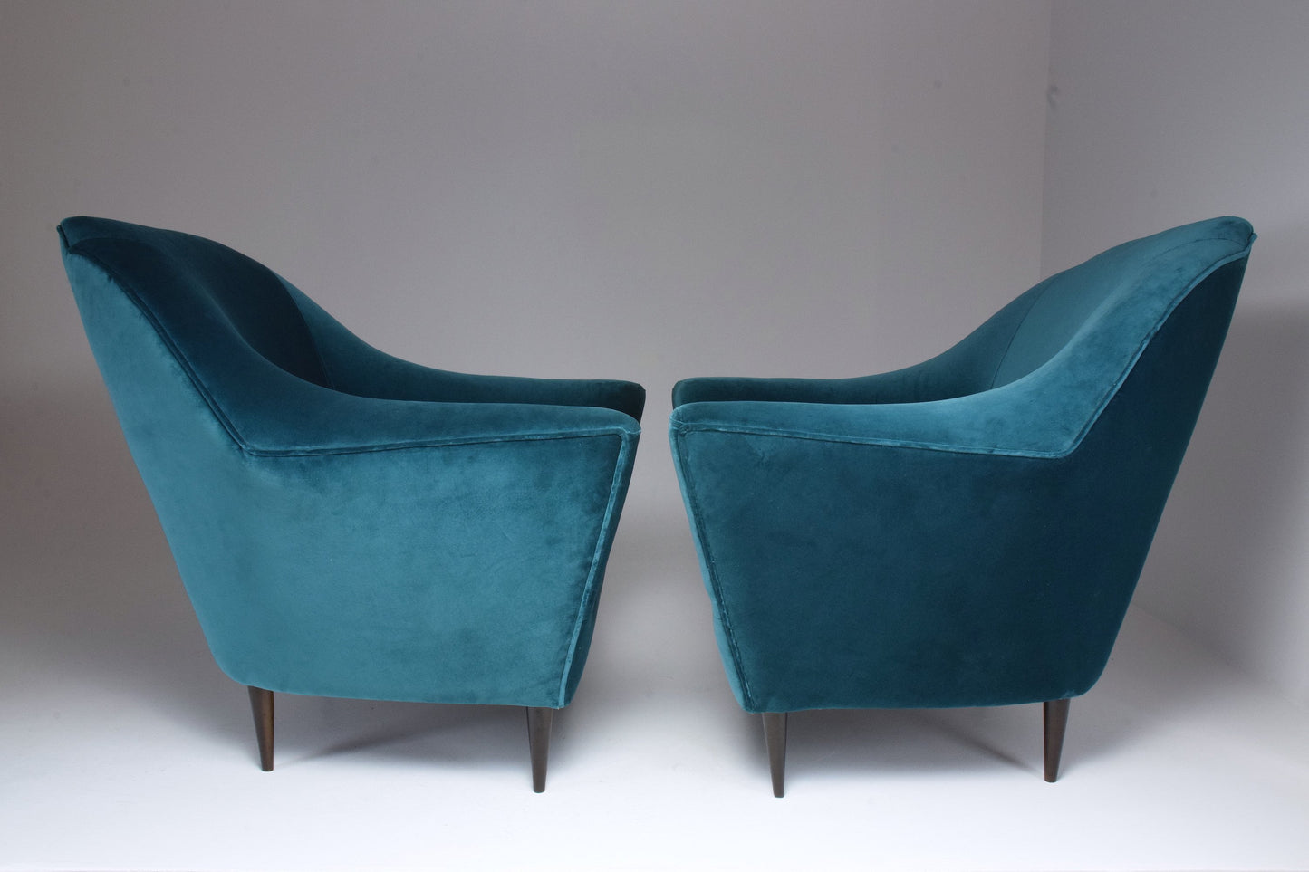 Pair of Italian 20th Century Armchairs by Ico Parisi, 1950s - Spirit Gallery