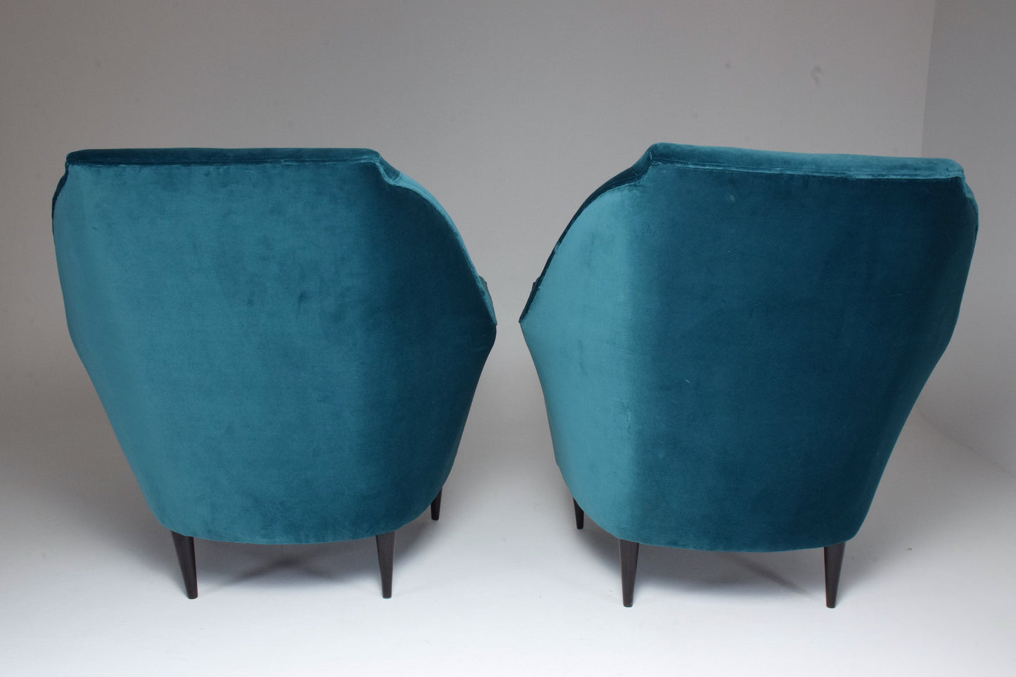 Pair of Italian 20th Century Armchairs by Ico Parisi, 1950s - Spirit Gallery