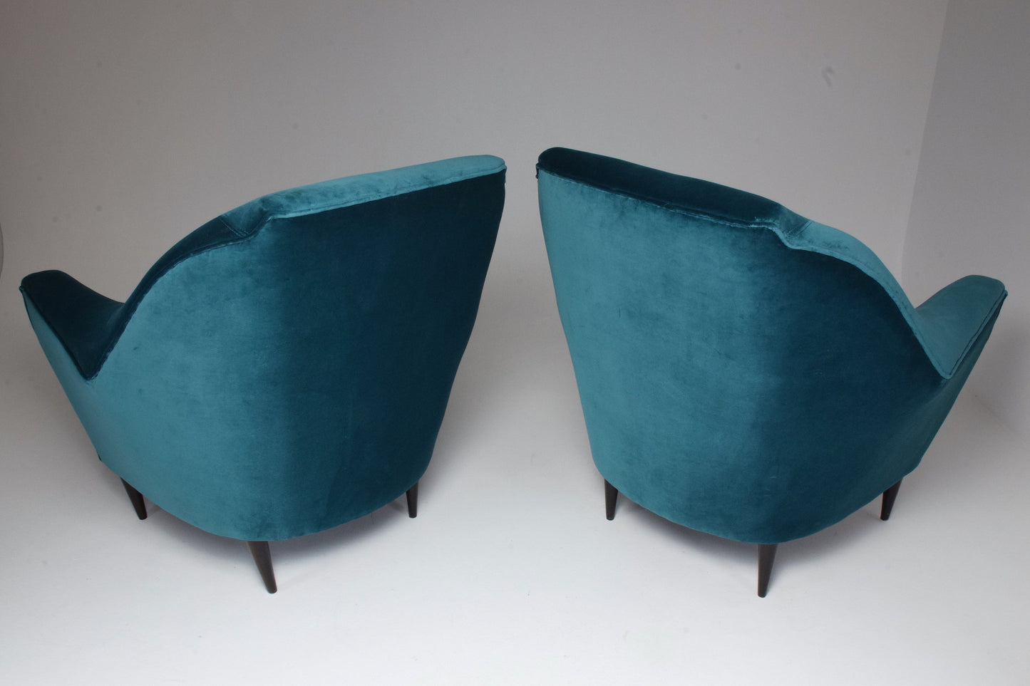 Pair of Italian 20th Century Armchairs by Ico Parisi, 1950s - Spirit Gallery